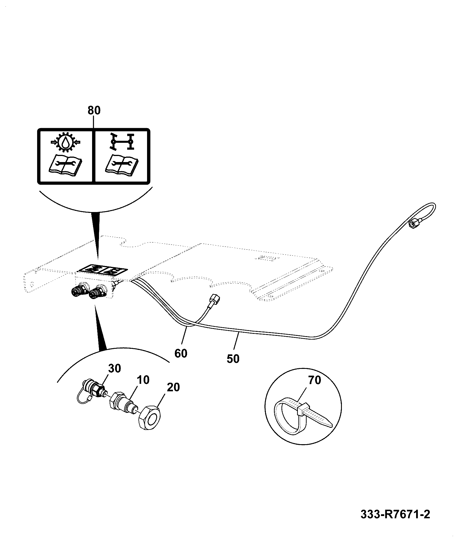 Шланг 332/U0894 JCB