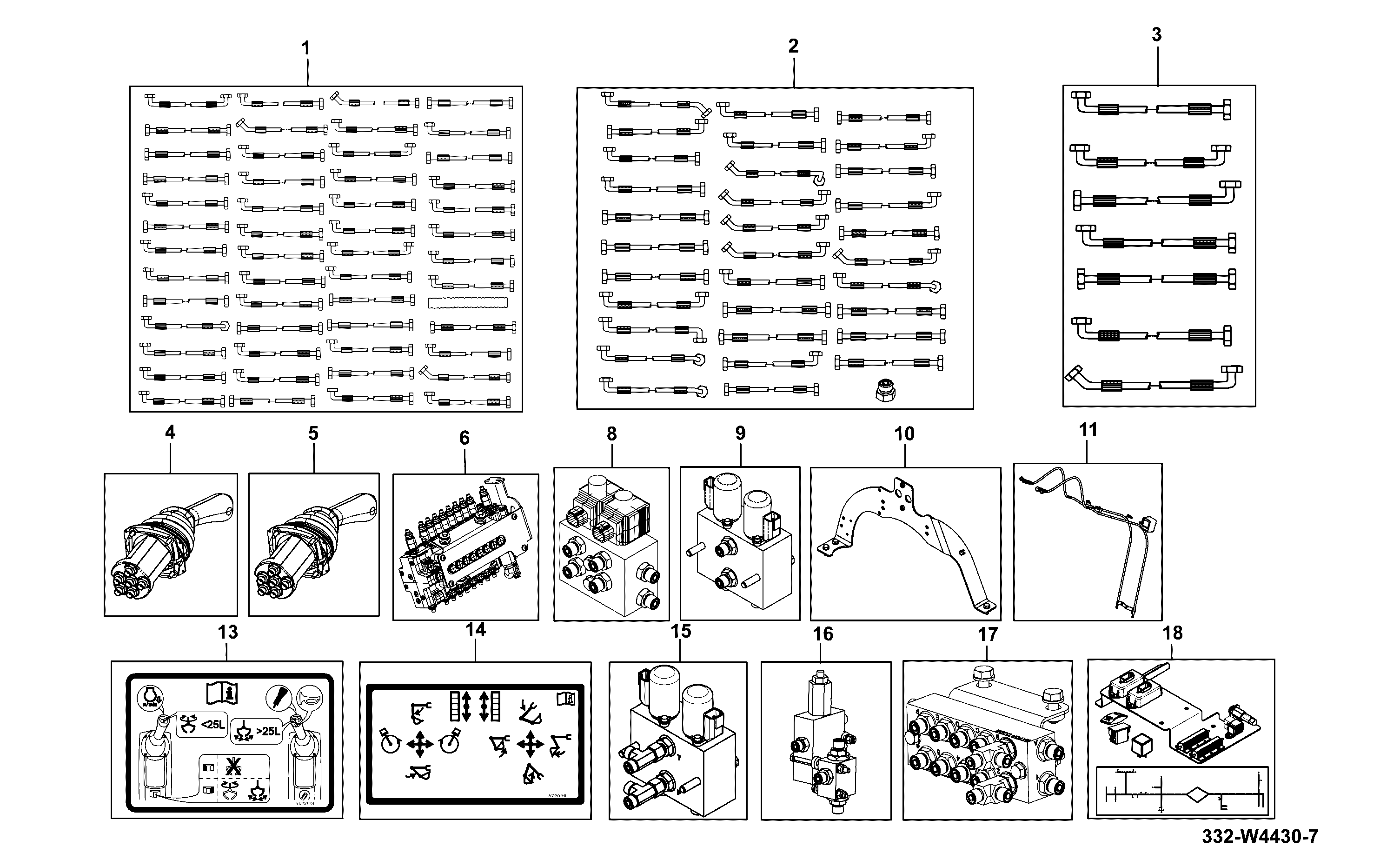Электрооборудование 333/R3593 JCB