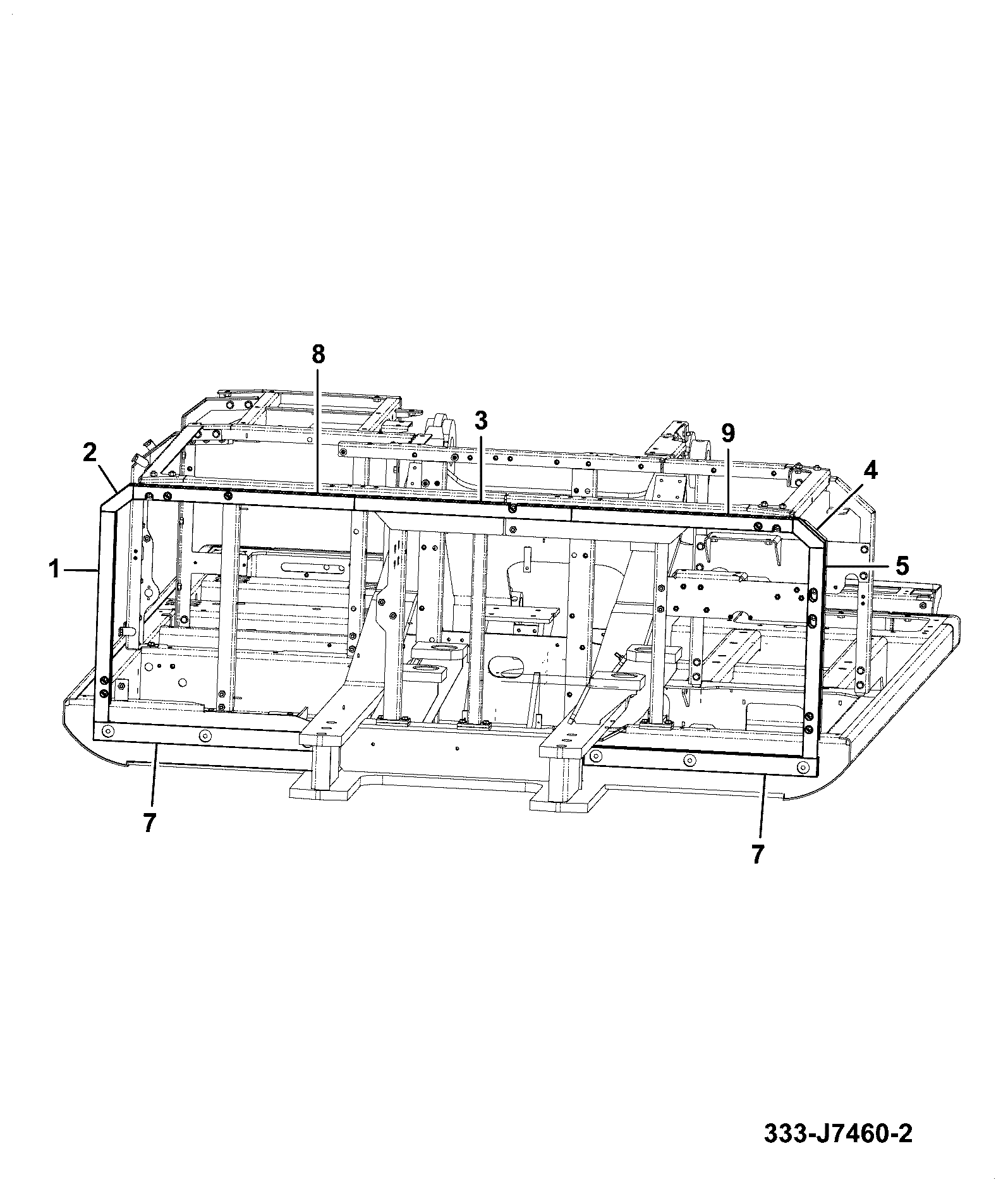 Пенопласт 333/J6438 JCB