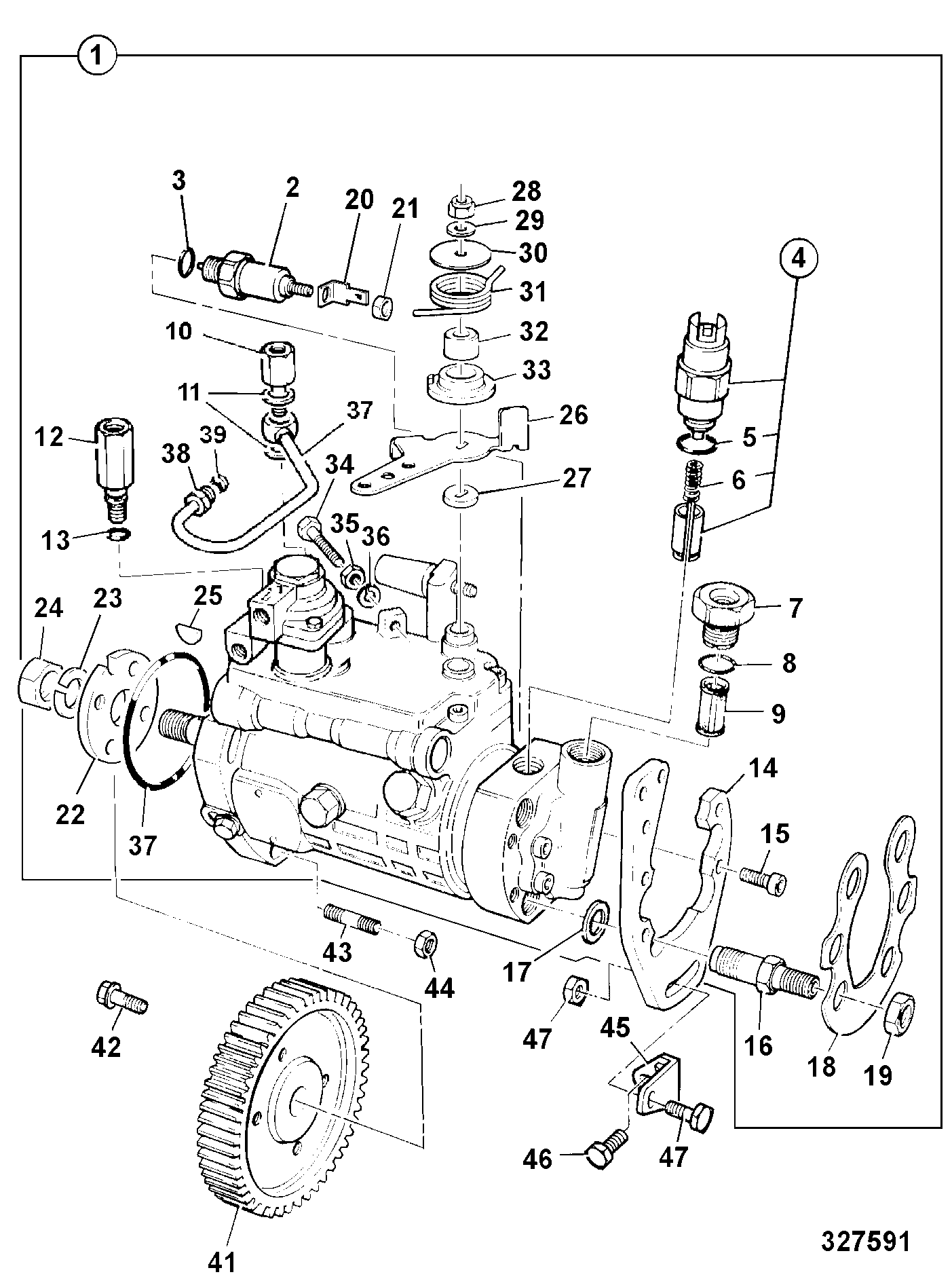 Насос 17/913700 JCB