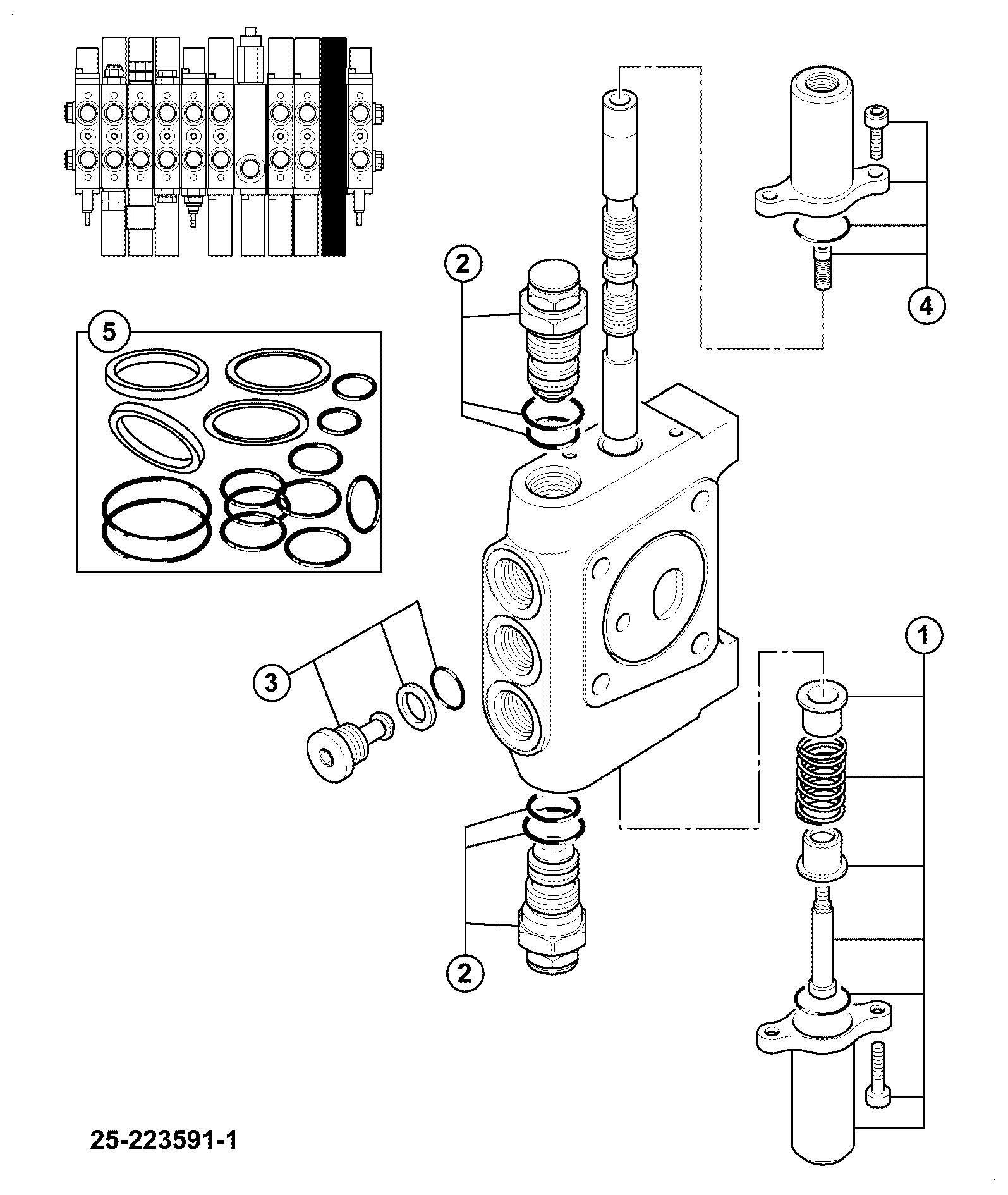 Комплект 333/L0707 JCB