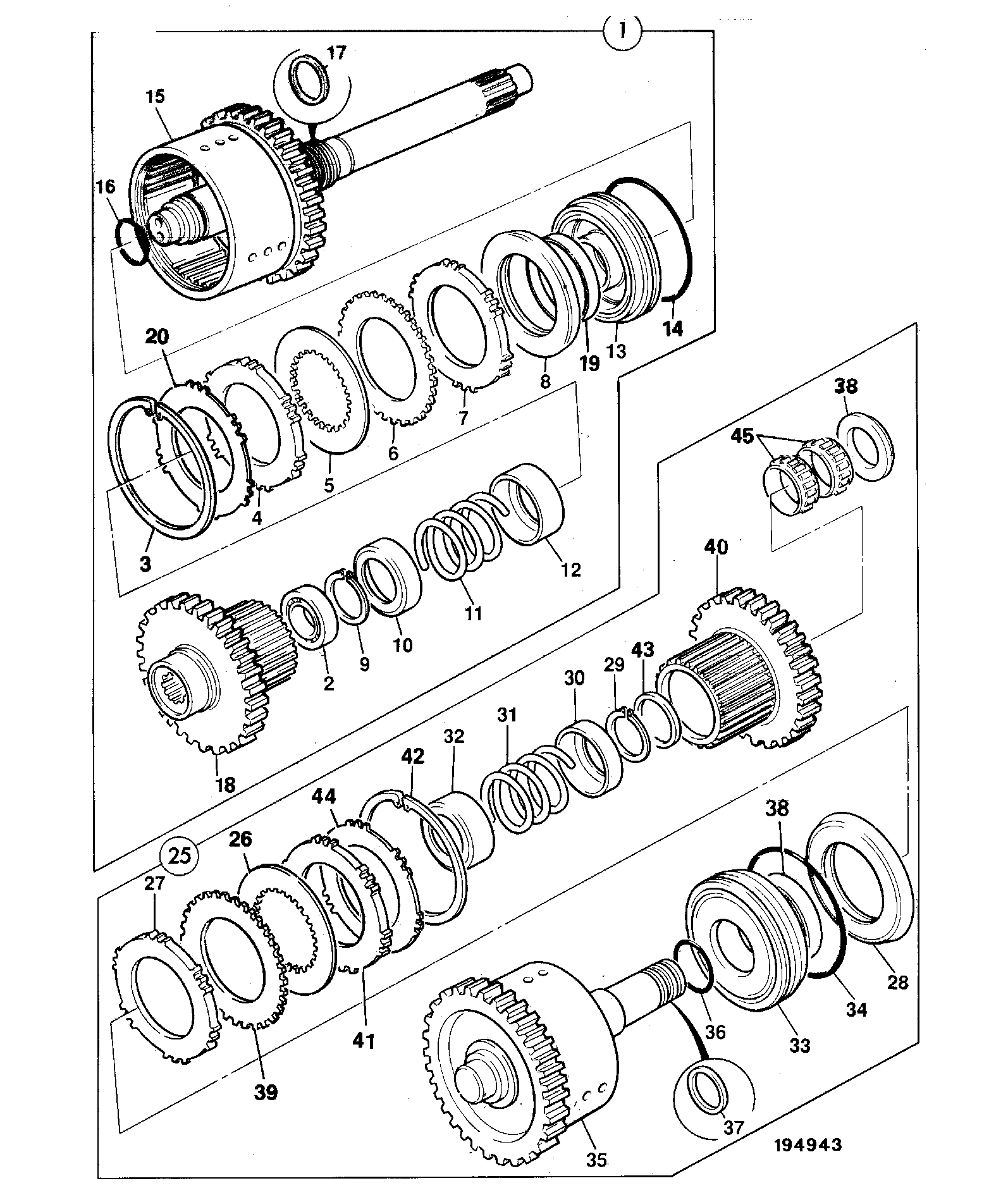 Корпус 454/54800 JCB