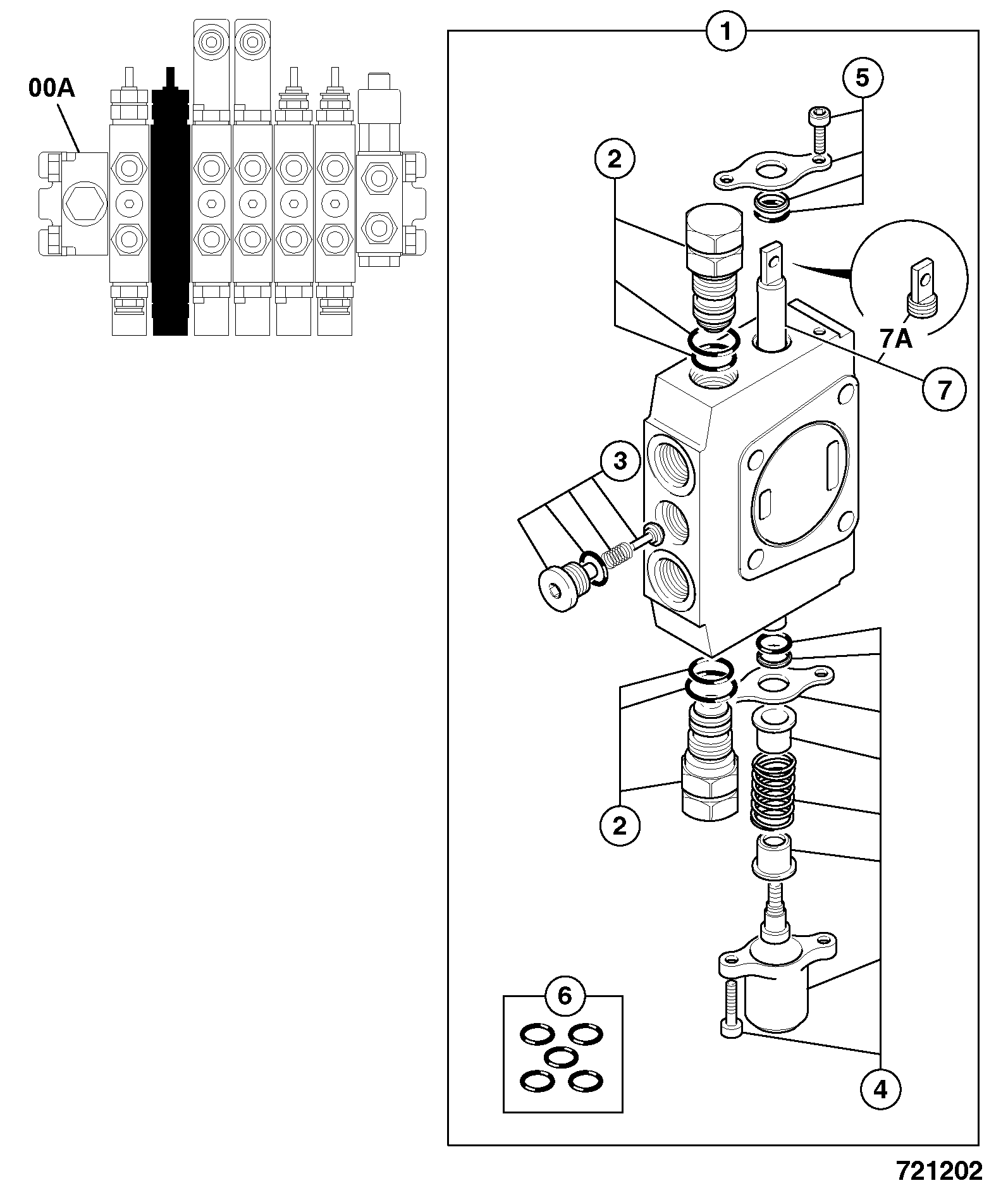 Клапан 25/222256 JCB