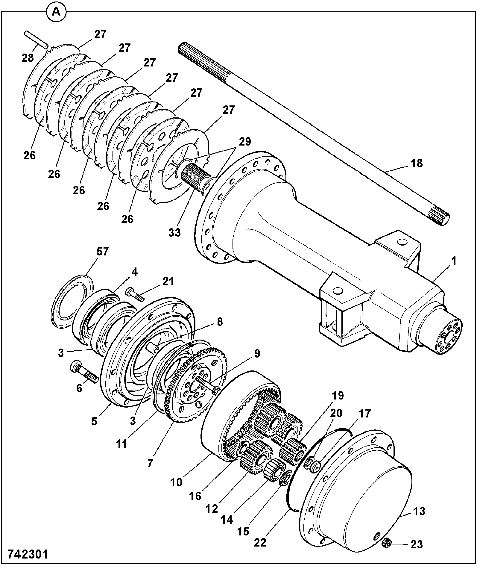 Кожух 458/20936 JCB