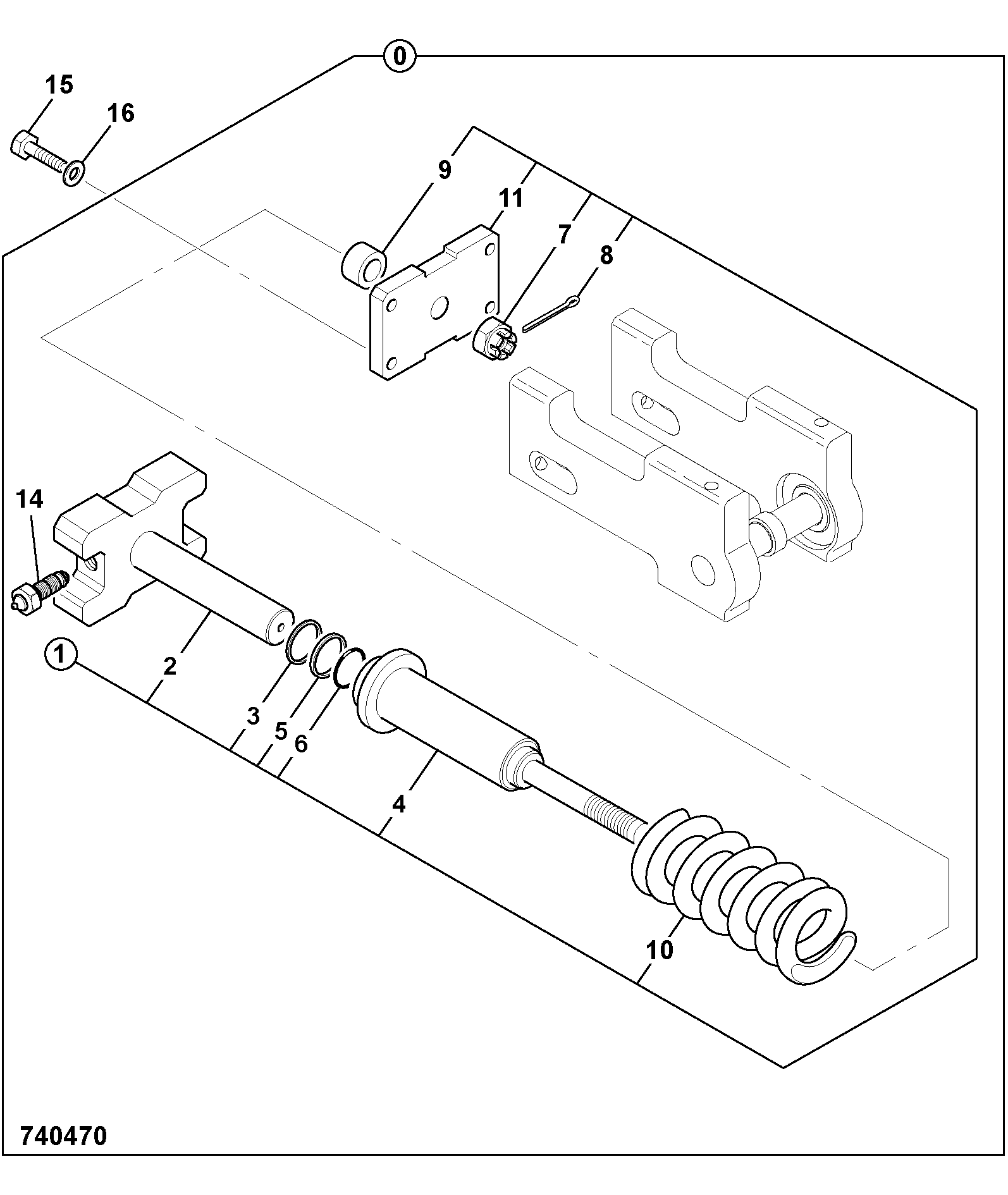 гайка 331/46327 JCB