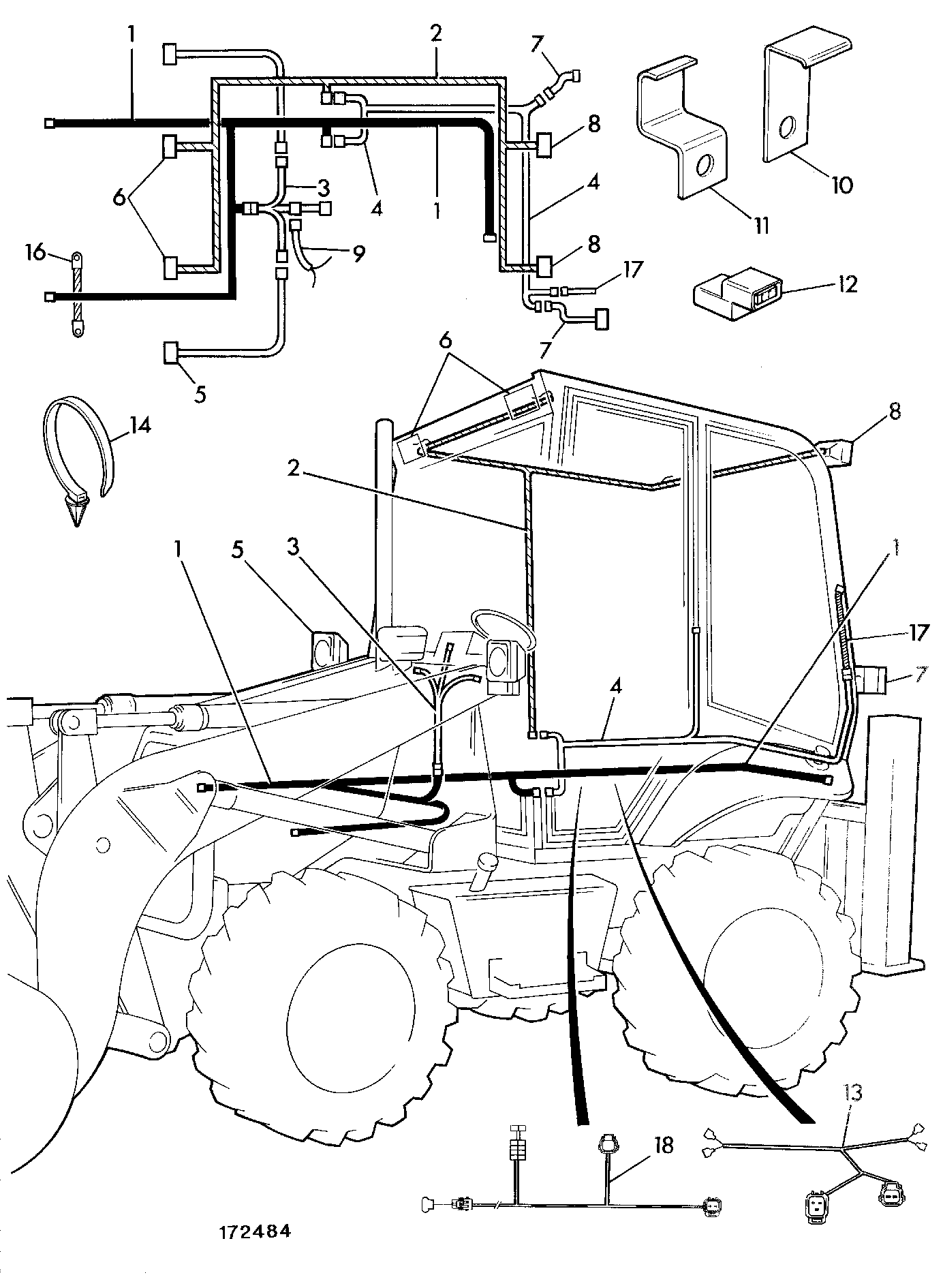Жгут проводов 719/65600 JCB