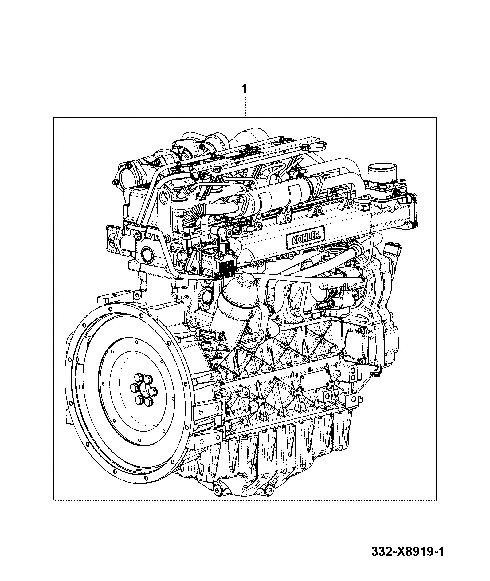 тяга 8041700190 JCB