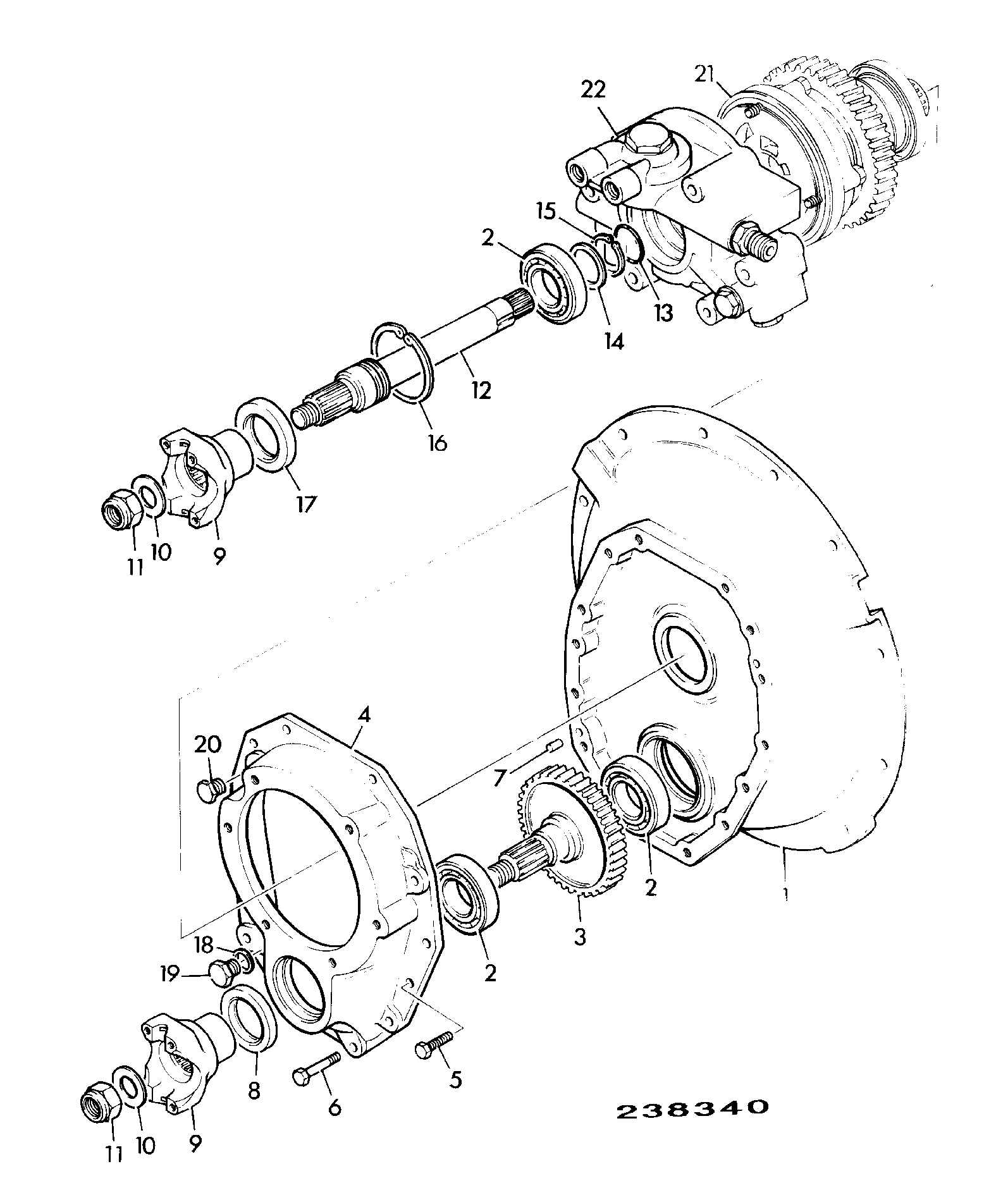 Корпус 460/15701 JCB