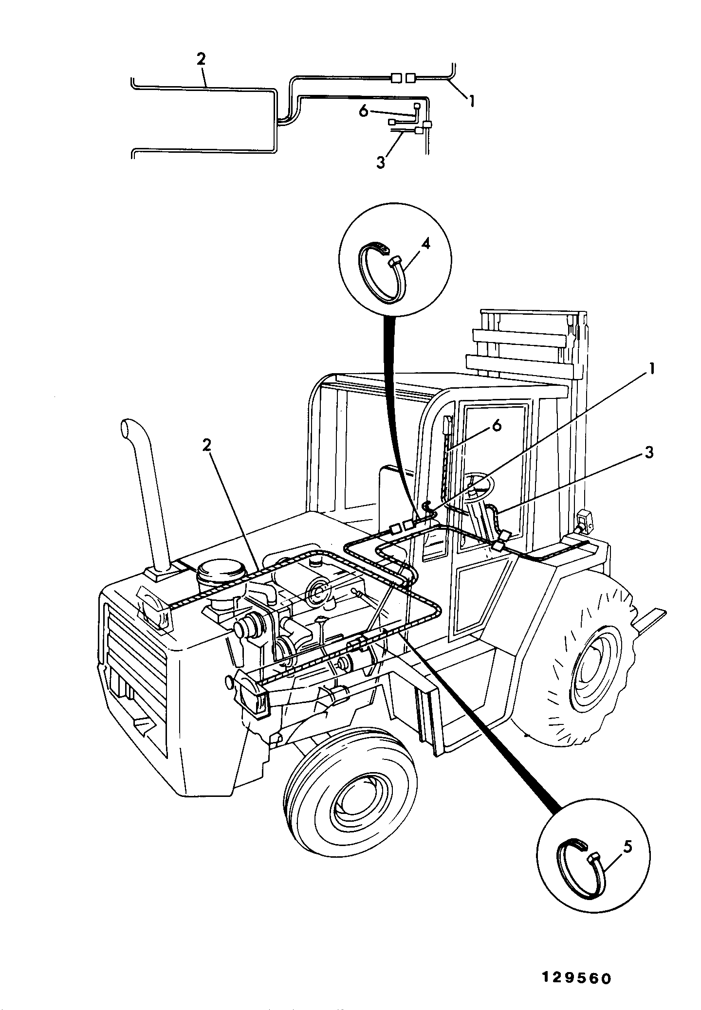Жгут проводов 706/99500 JCB