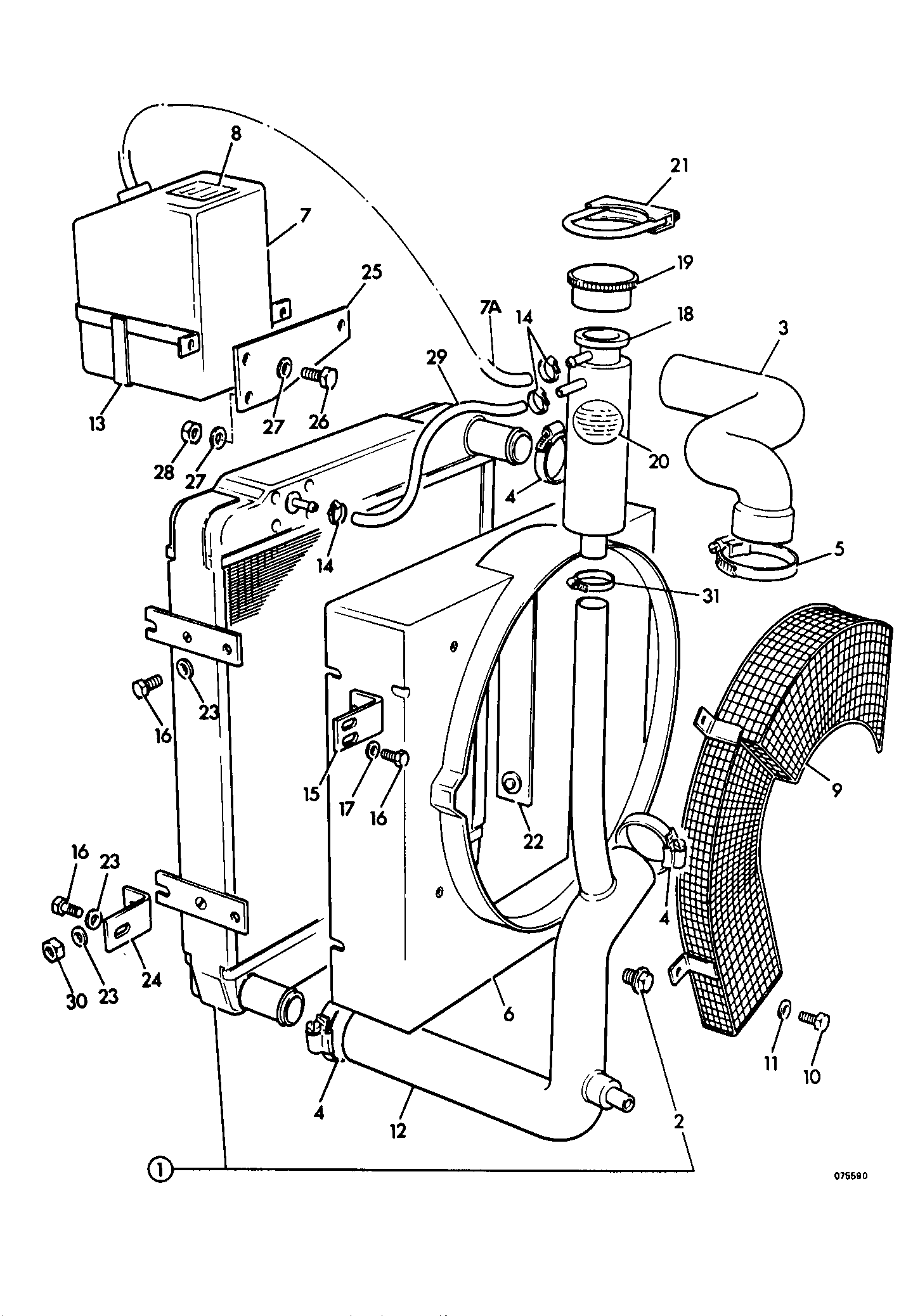 шланг 834/00183 JCB