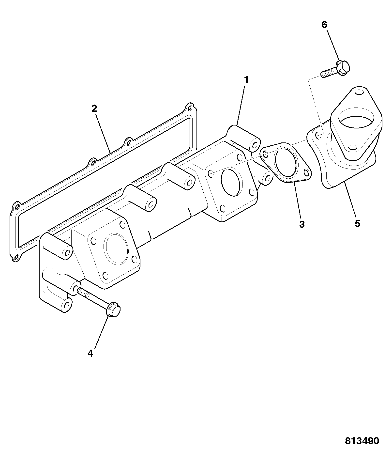 Прокладка 02/940247 JCB