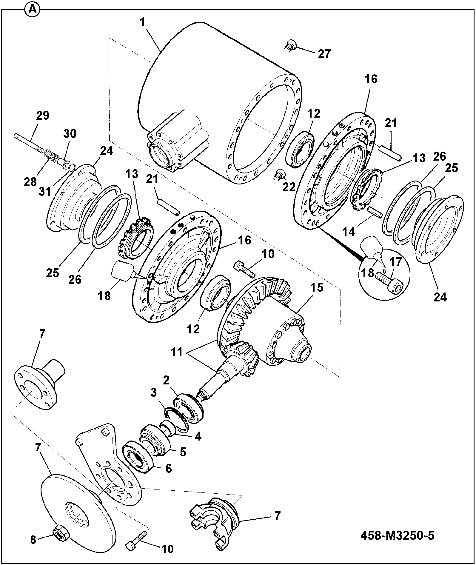 комплект 921/53400 JCB