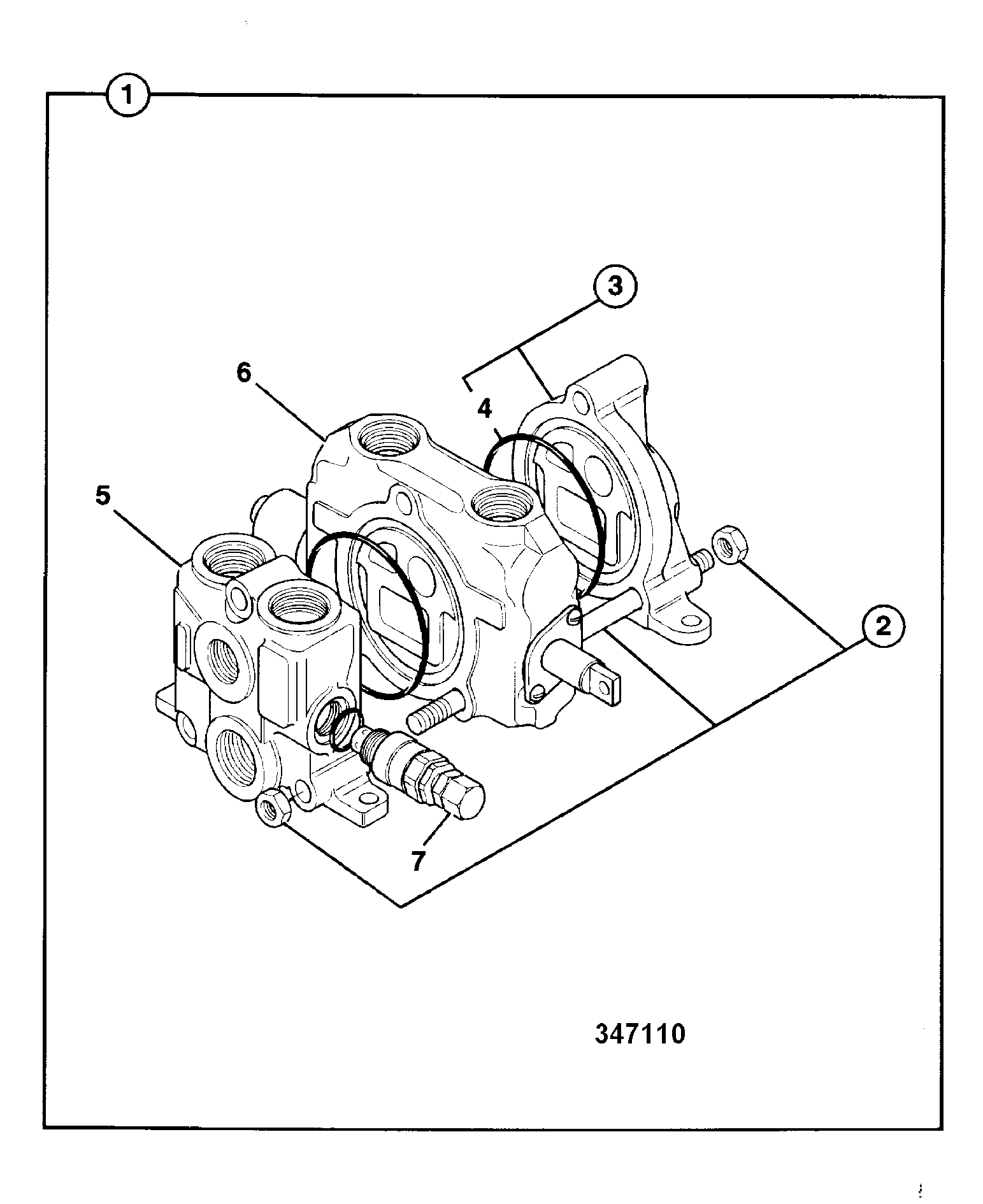 Комплект 25/612401 JCB