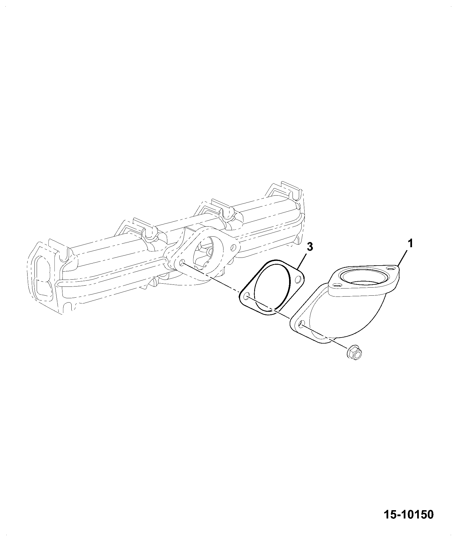 Угольник 336/A0235 JCB