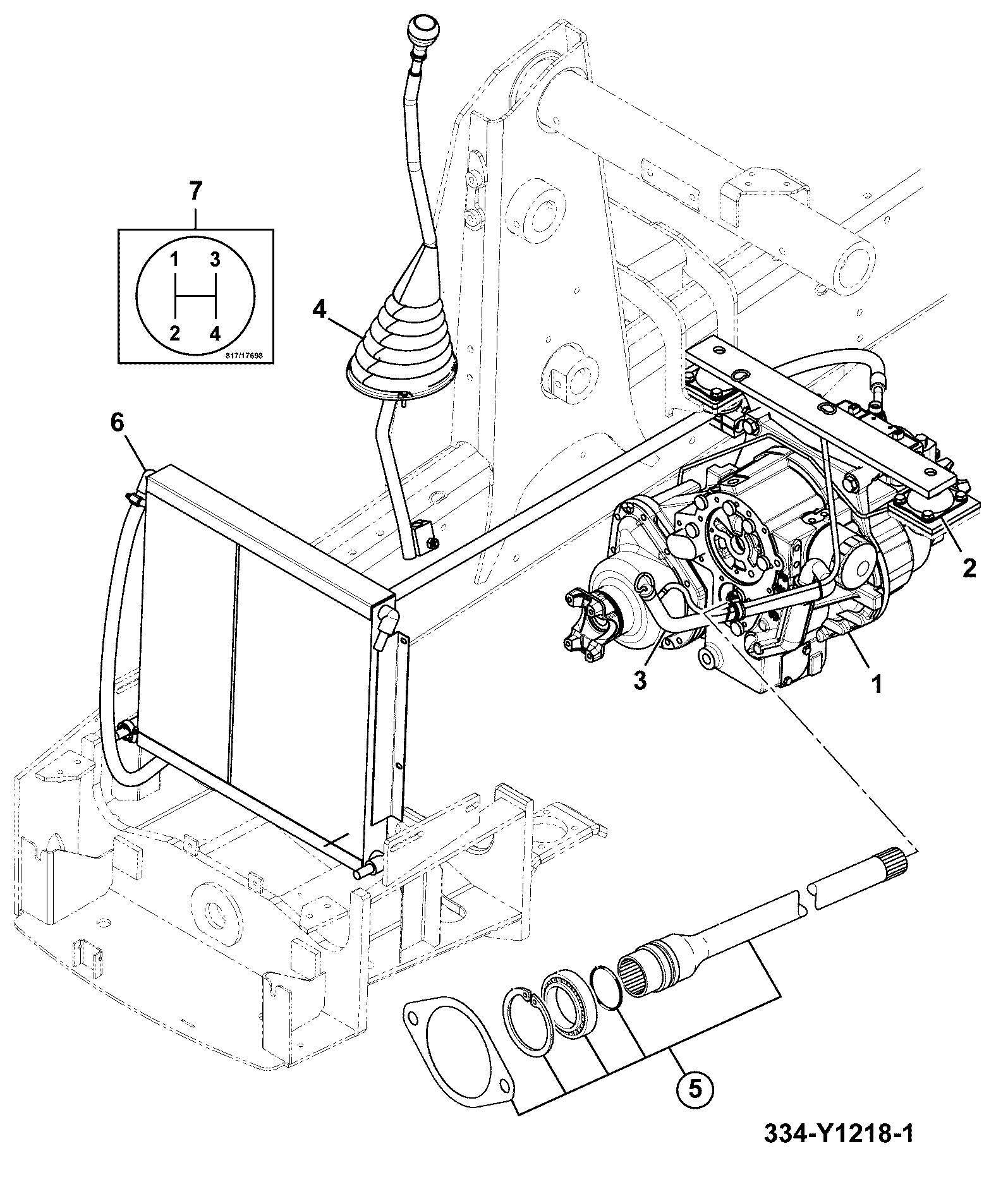 Контур 333/Y1429 JCB