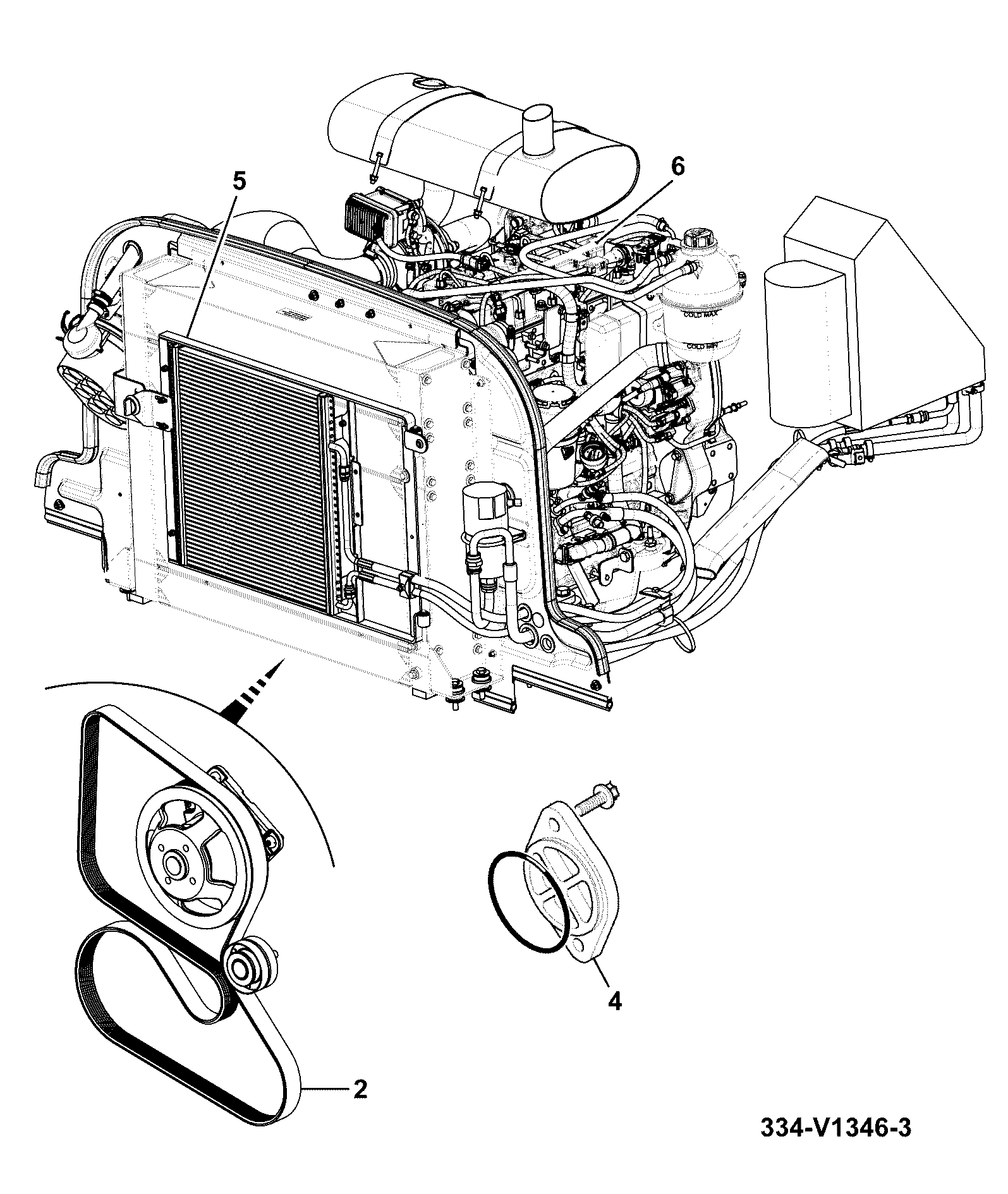 Двигатель 320/40893 JCB