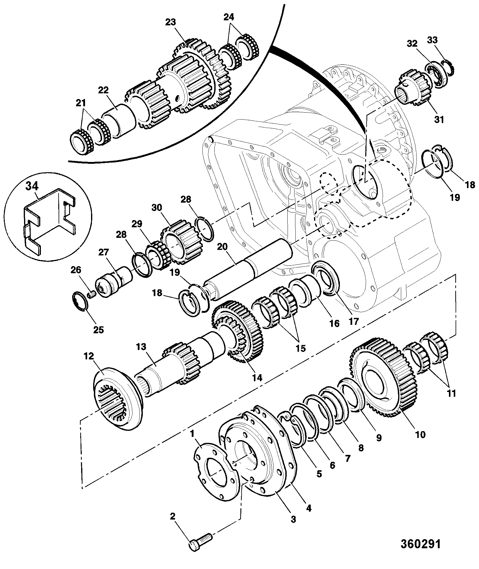 Подшипник 907/20015 JCB