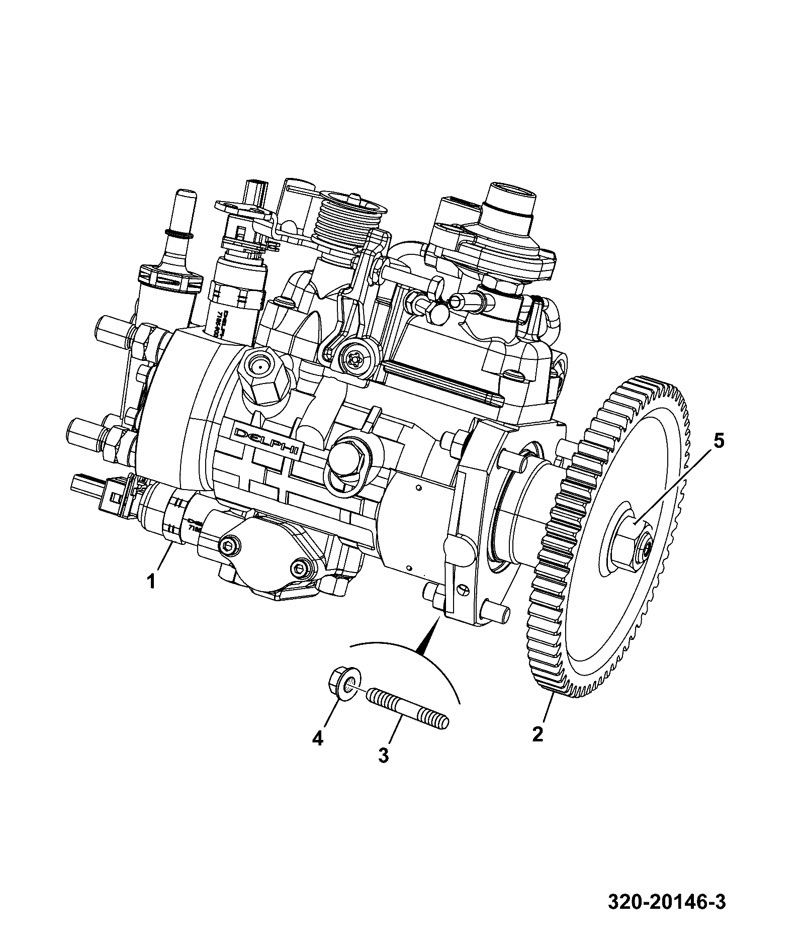 Топливо 320/06928 JCB
