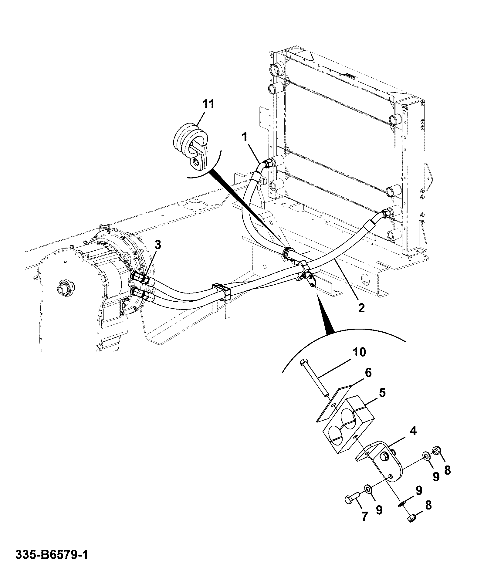 Шланг 26AM/DA248 JCB
