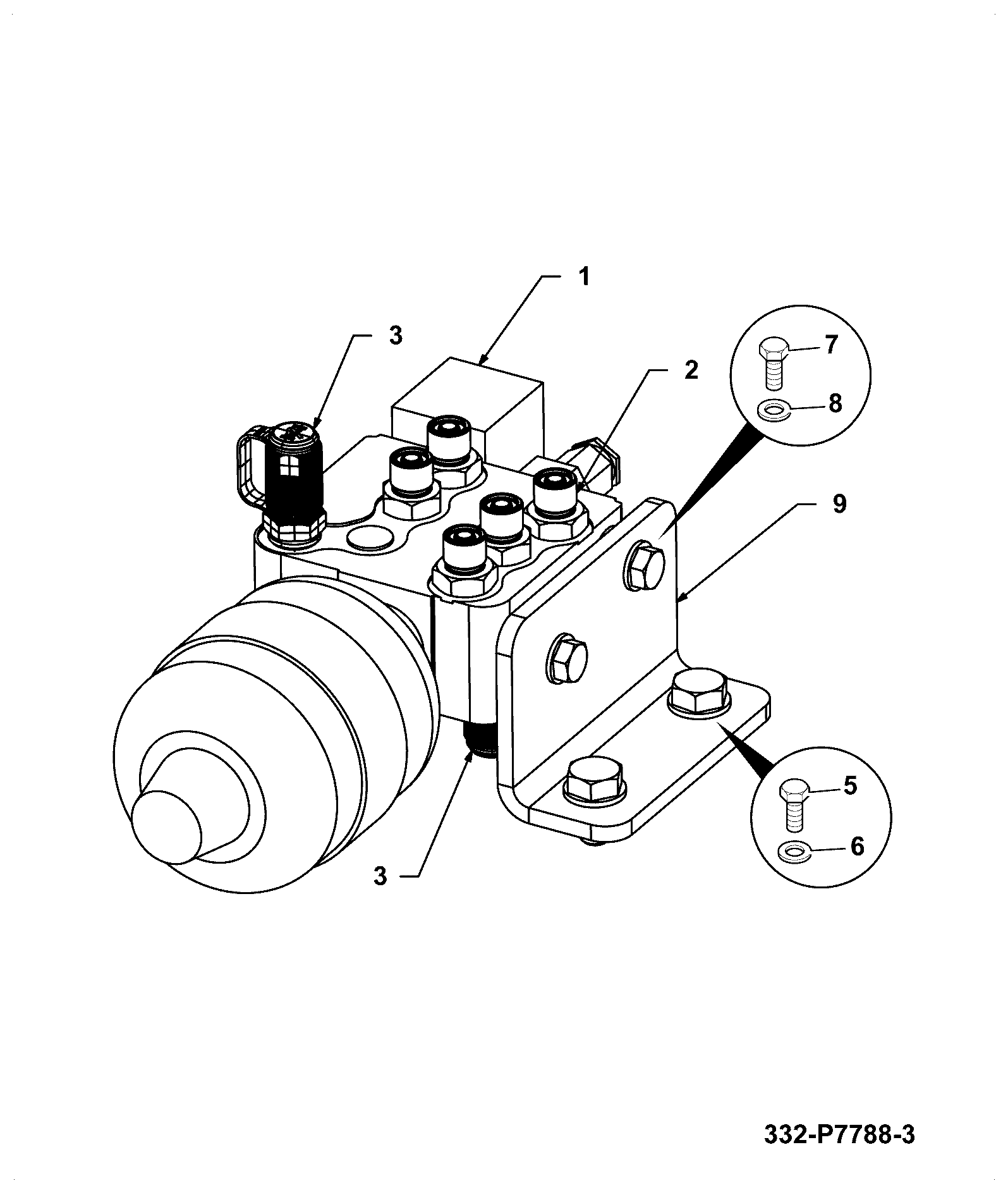 Клапан 25/222316 JCB