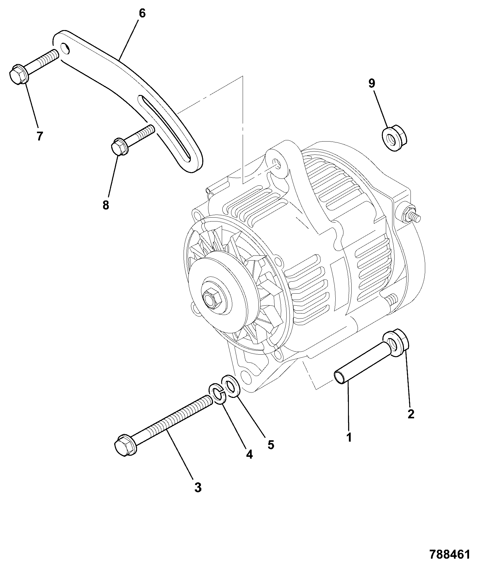 Болт 02/634898 JCB