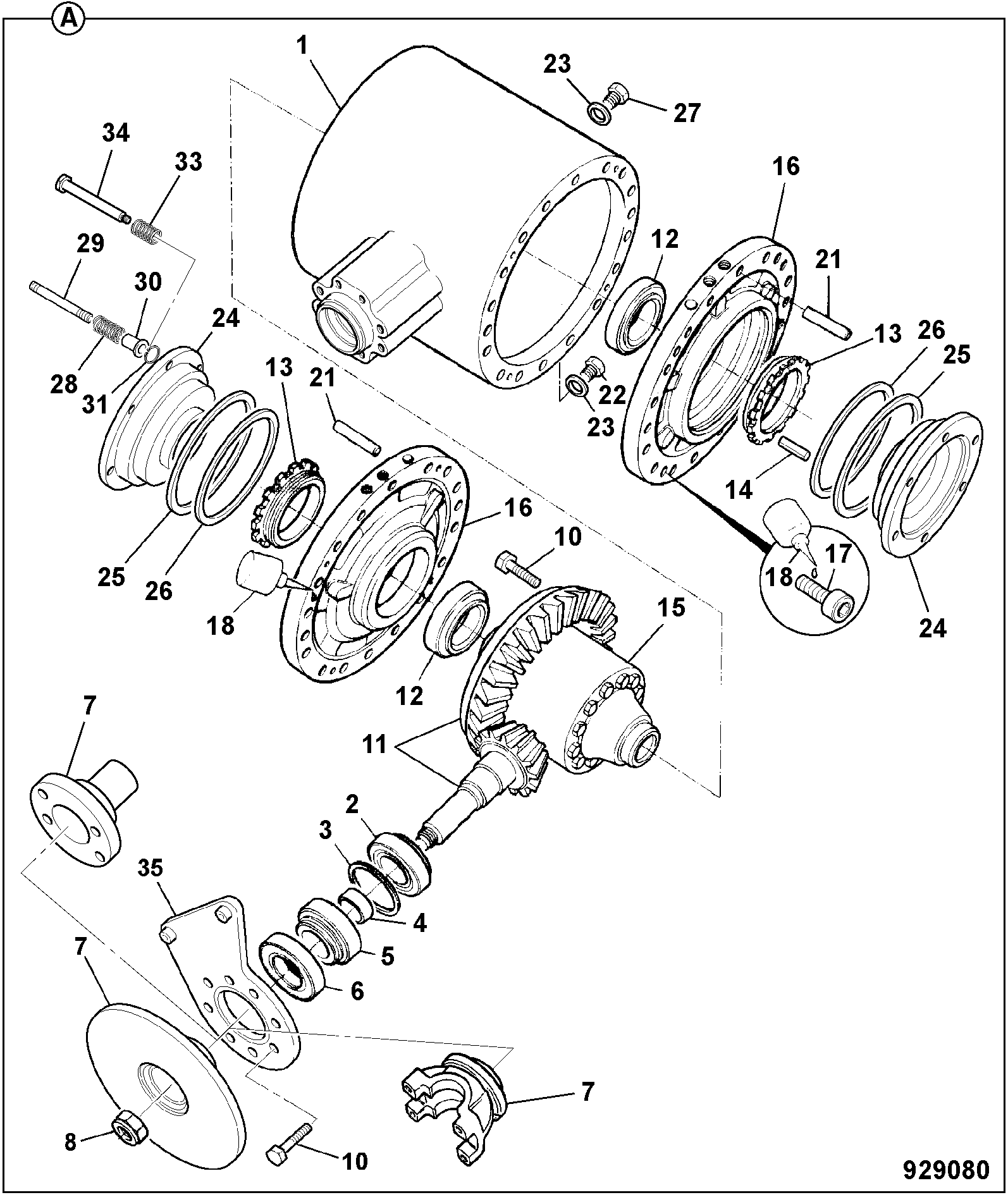 Кожух 458/20937 JCB