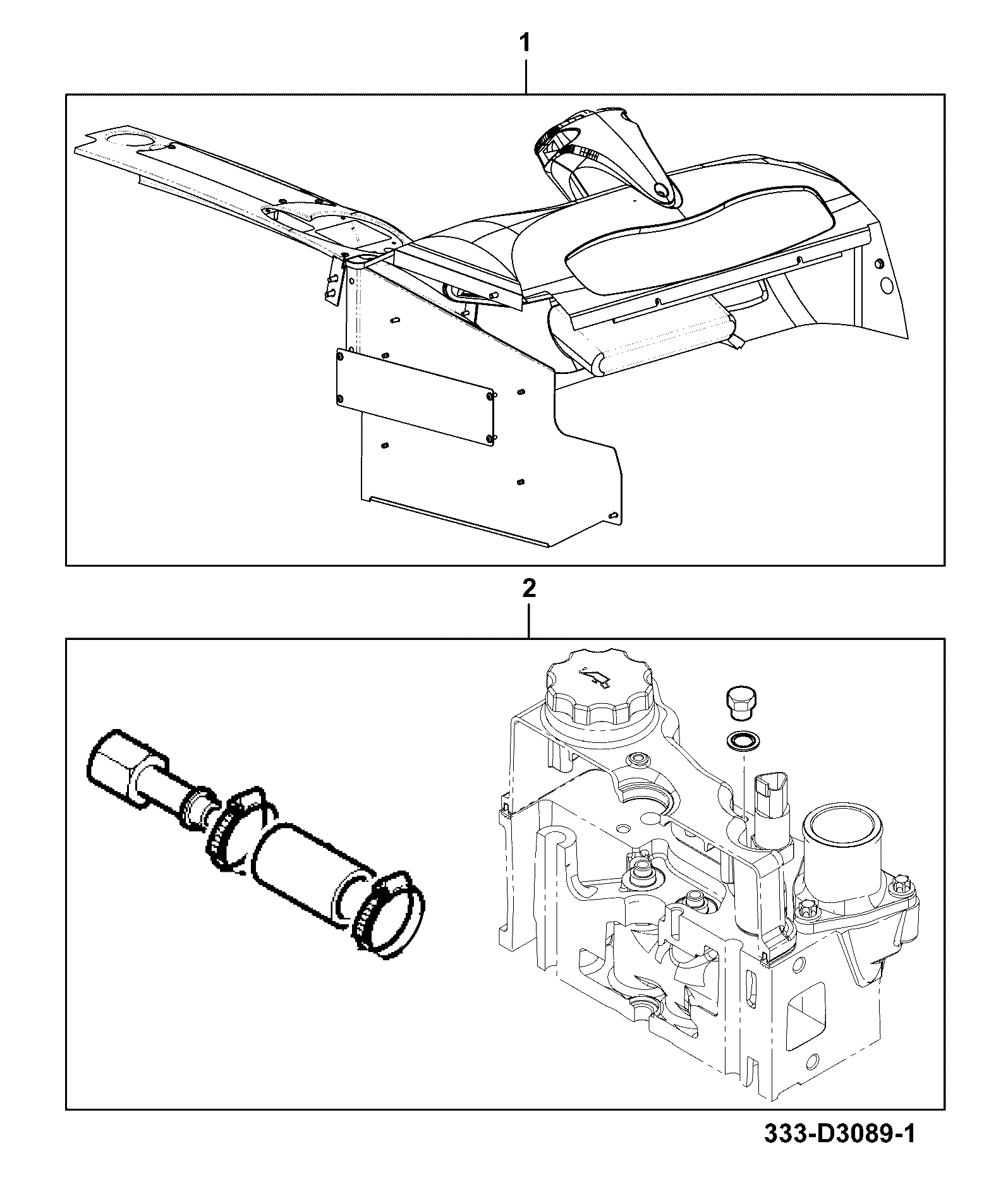 Панель 296/02327 JCB