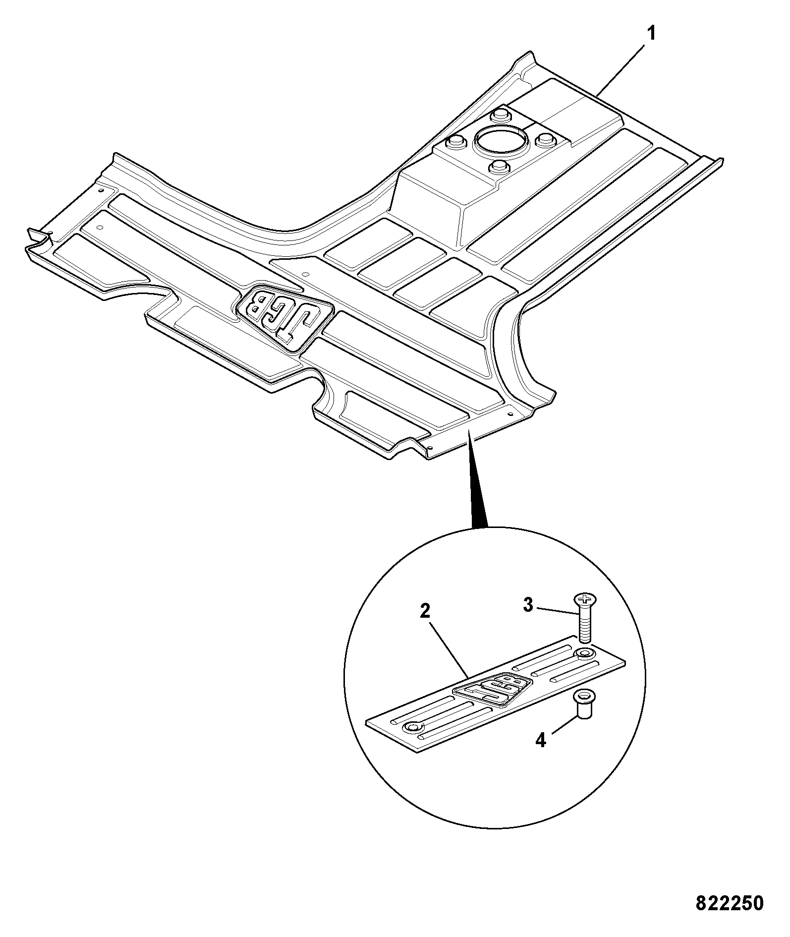 планка 331/25713 JCB