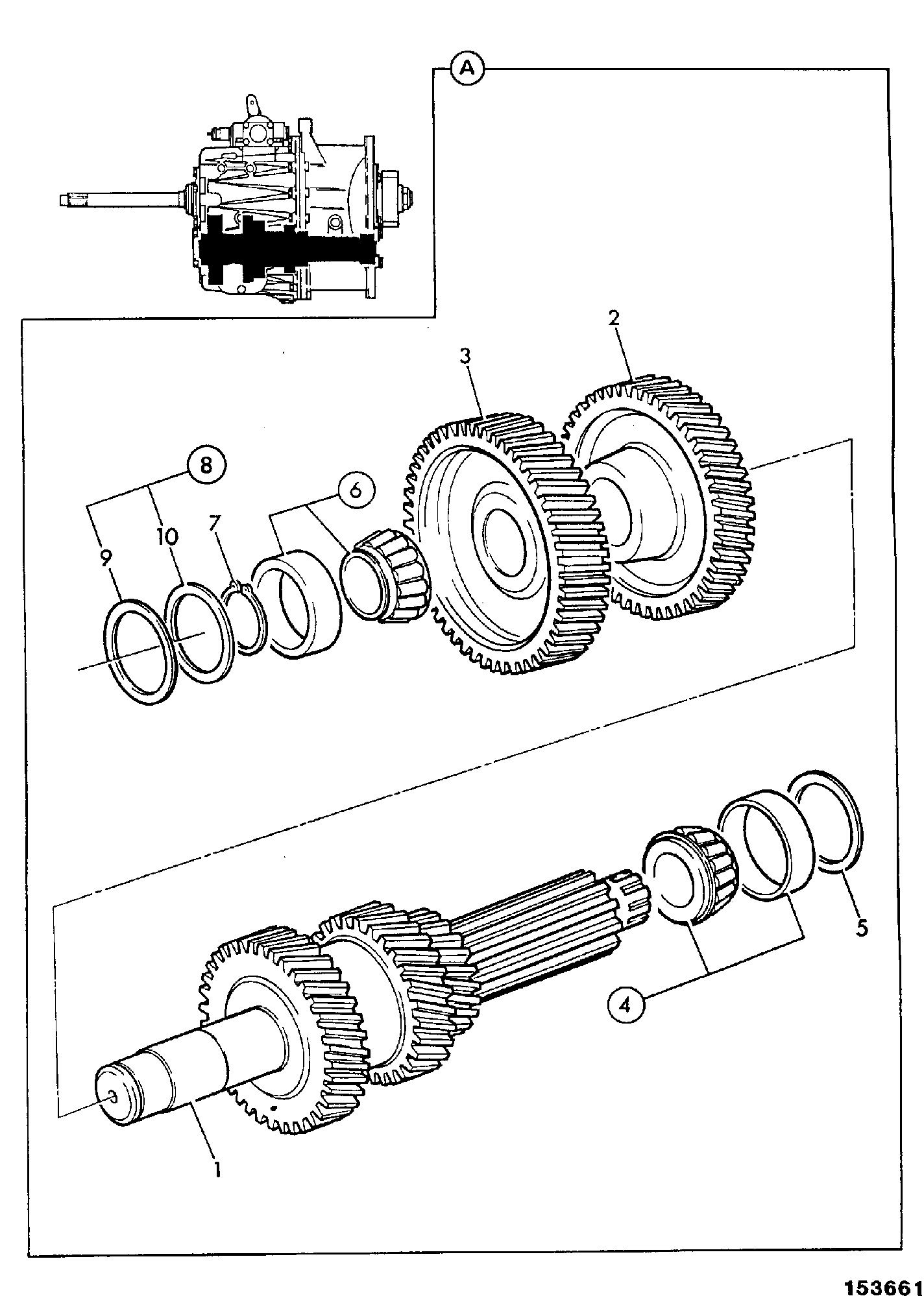Комплект 454/43894 JCB