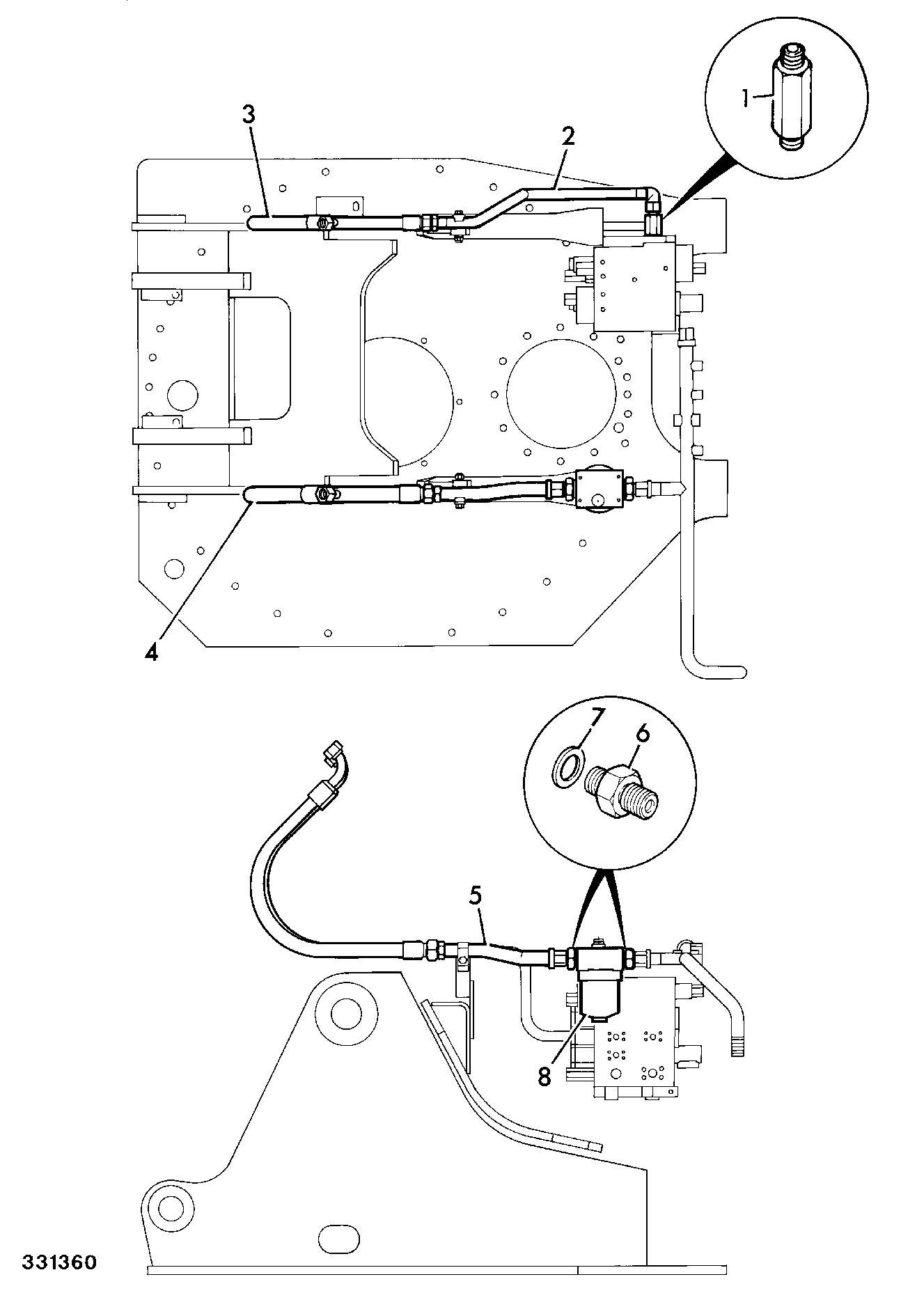 Труба JLJ0446 JCB