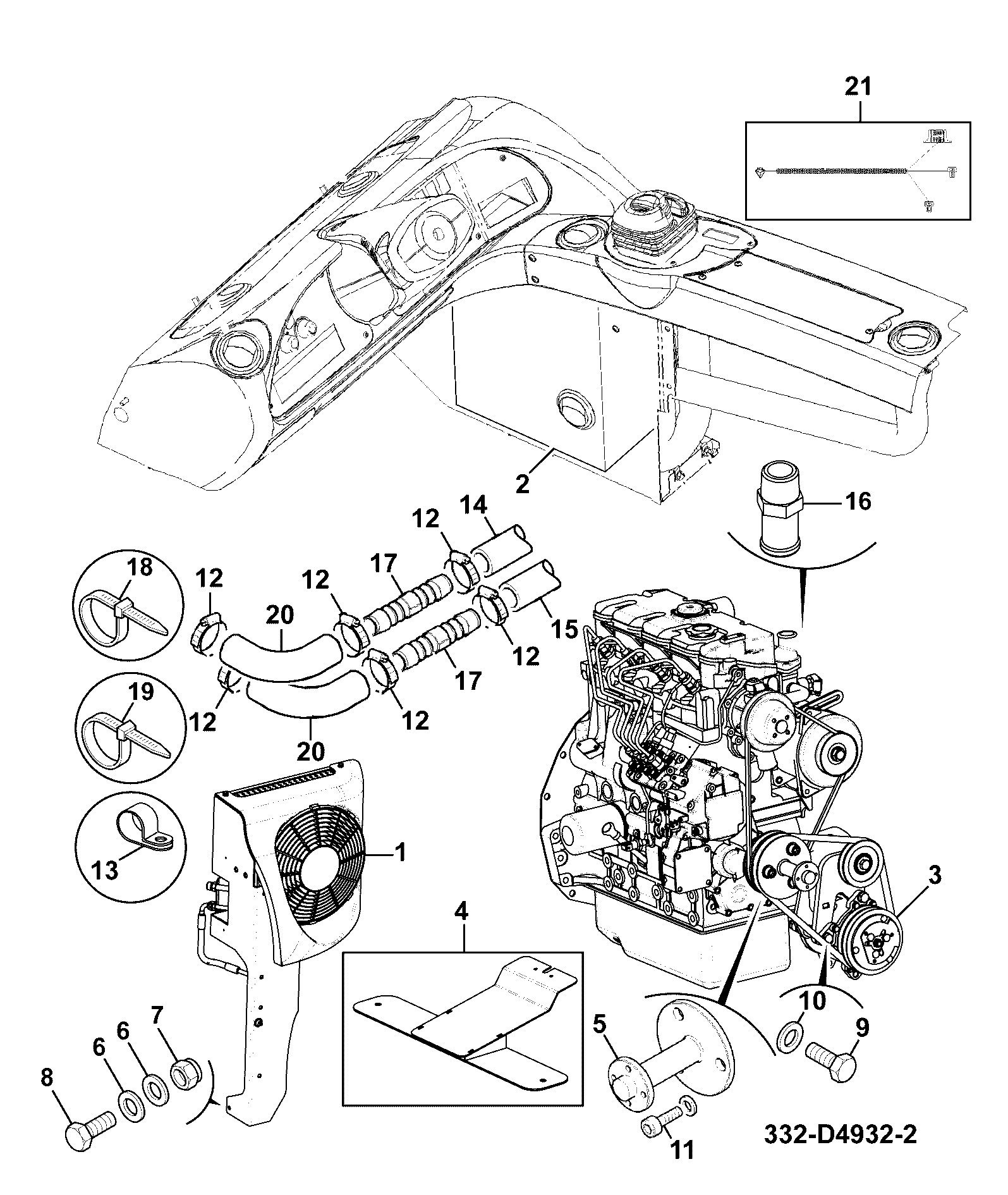 Воздух 332/E6434 JCB