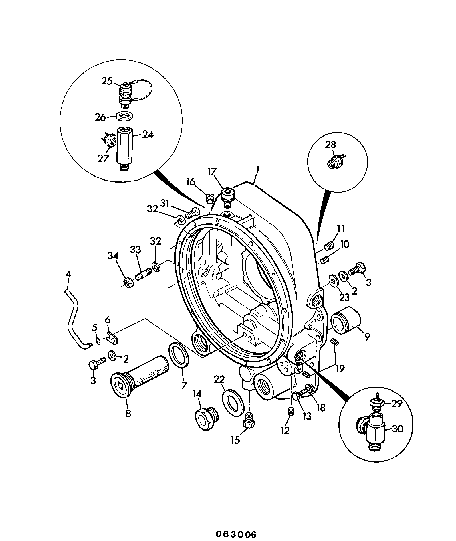 корпус 244263 JCB