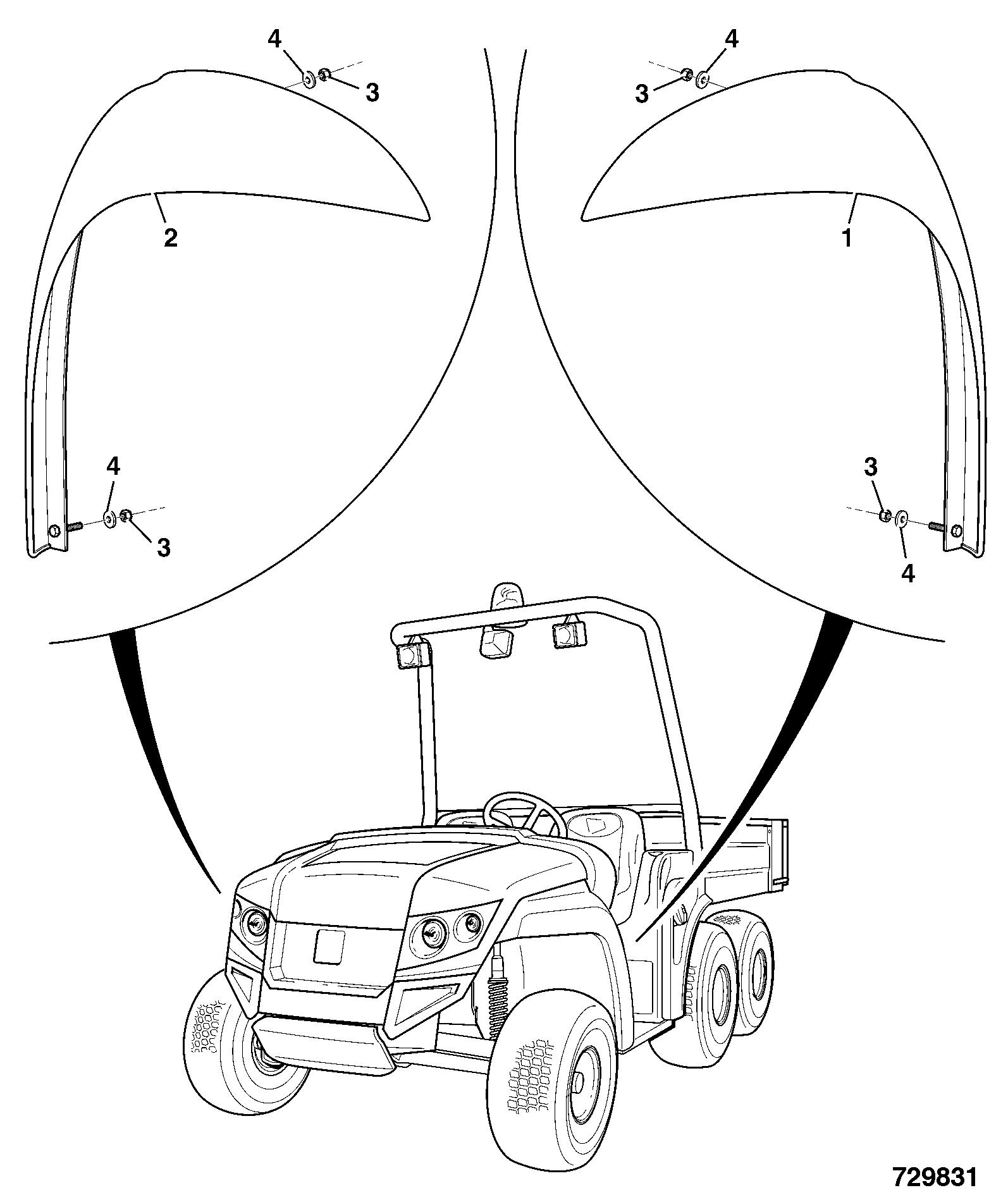 Крыло 346/00160 JCB