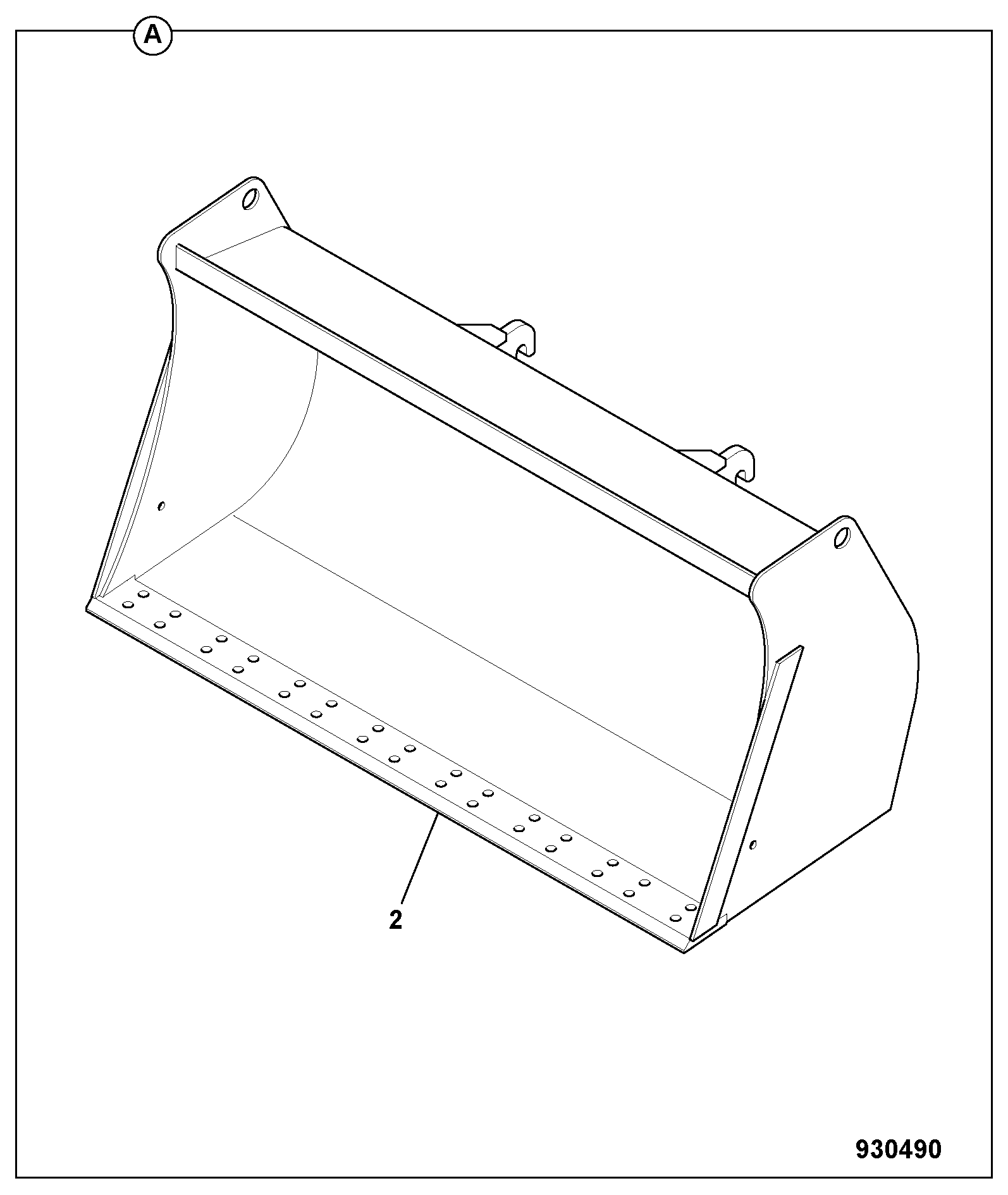 опорная пластина 331/68852 JCB