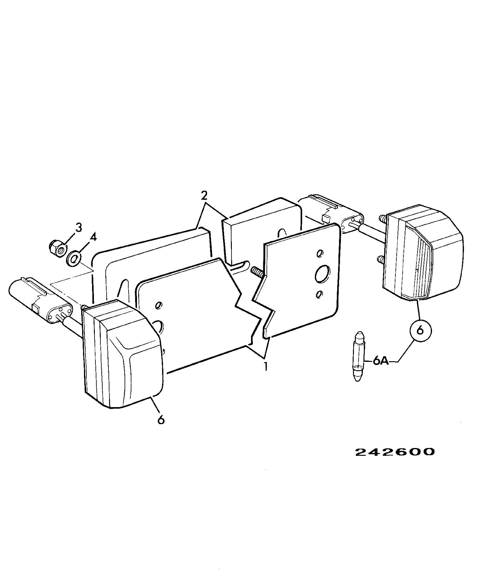 Накладка 274/00535 JCB