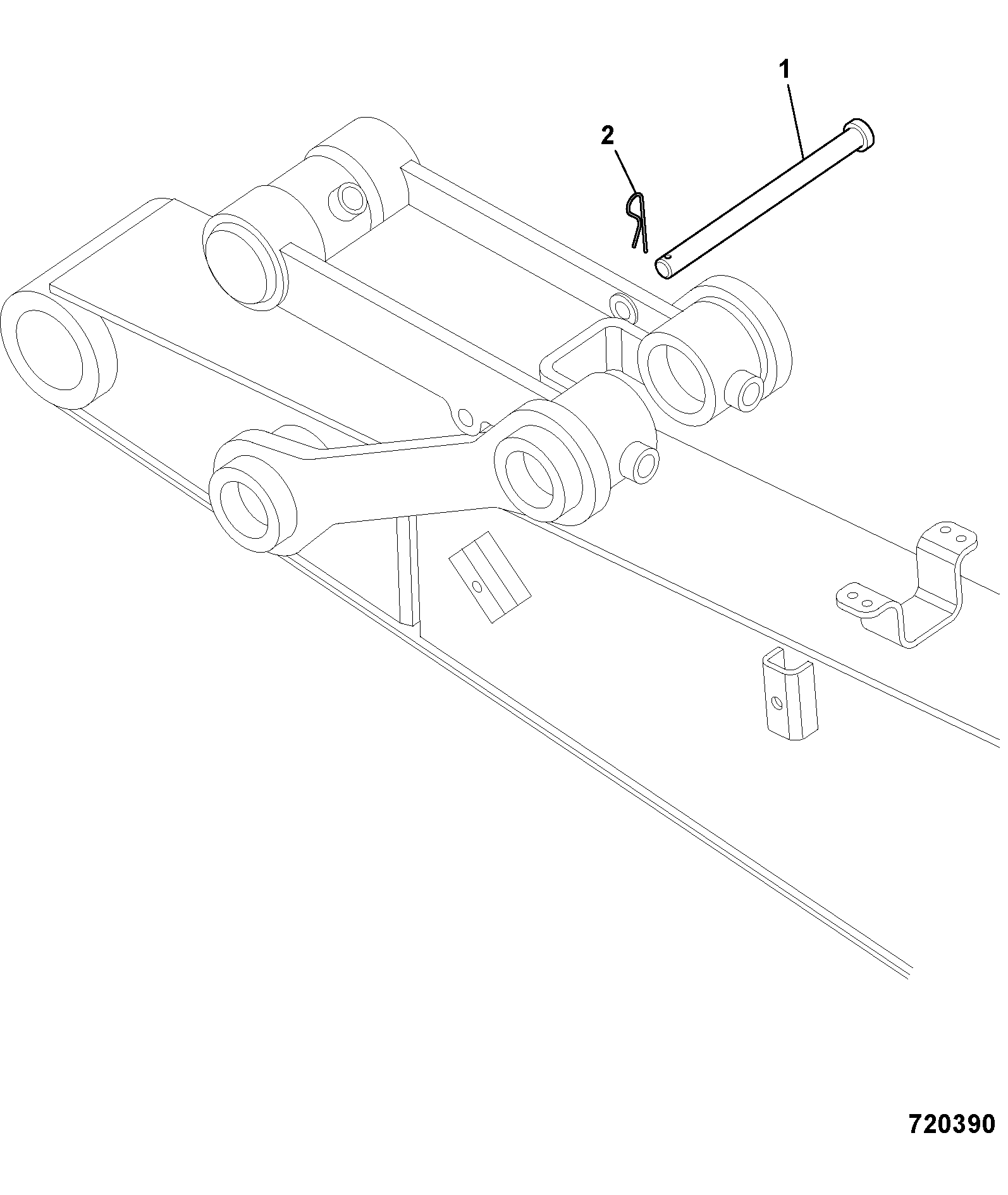 палец JNV1406 JCB