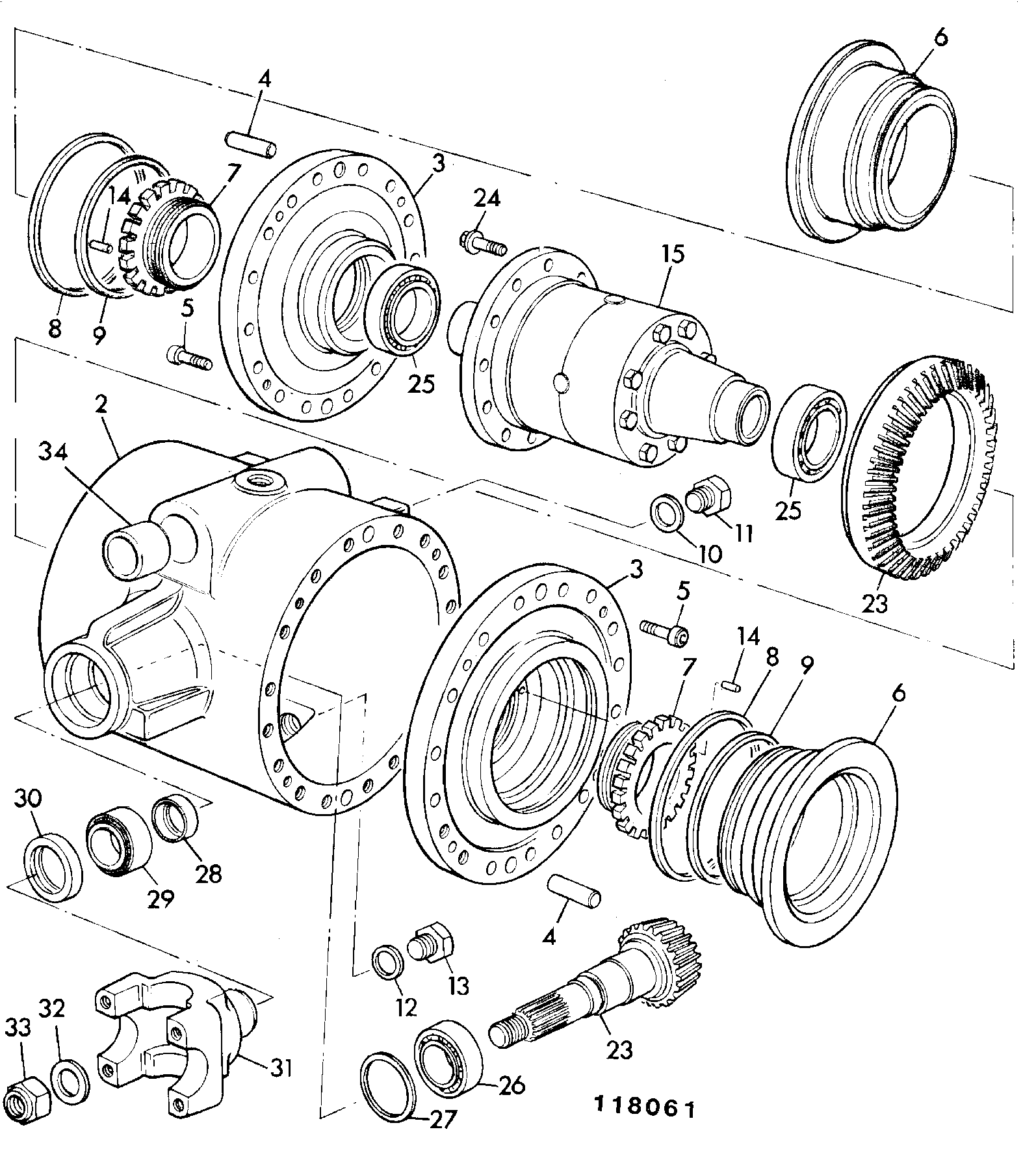 Привод 453/14600 JCB
