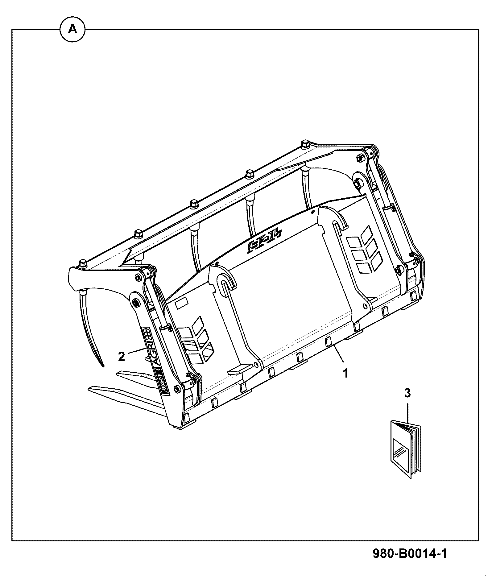 Сборка 980/B0014 JCB