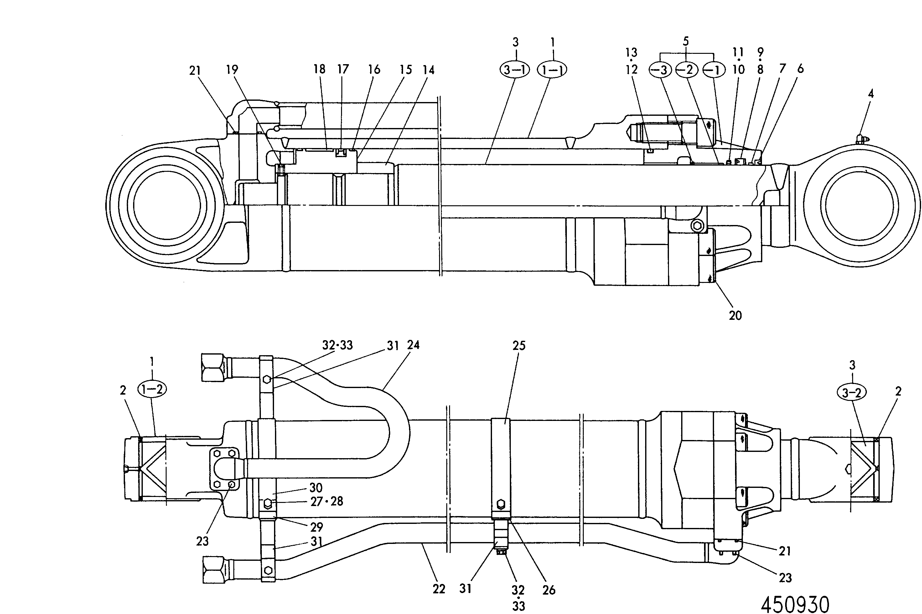 Уплотнение LEU0030 JCB
