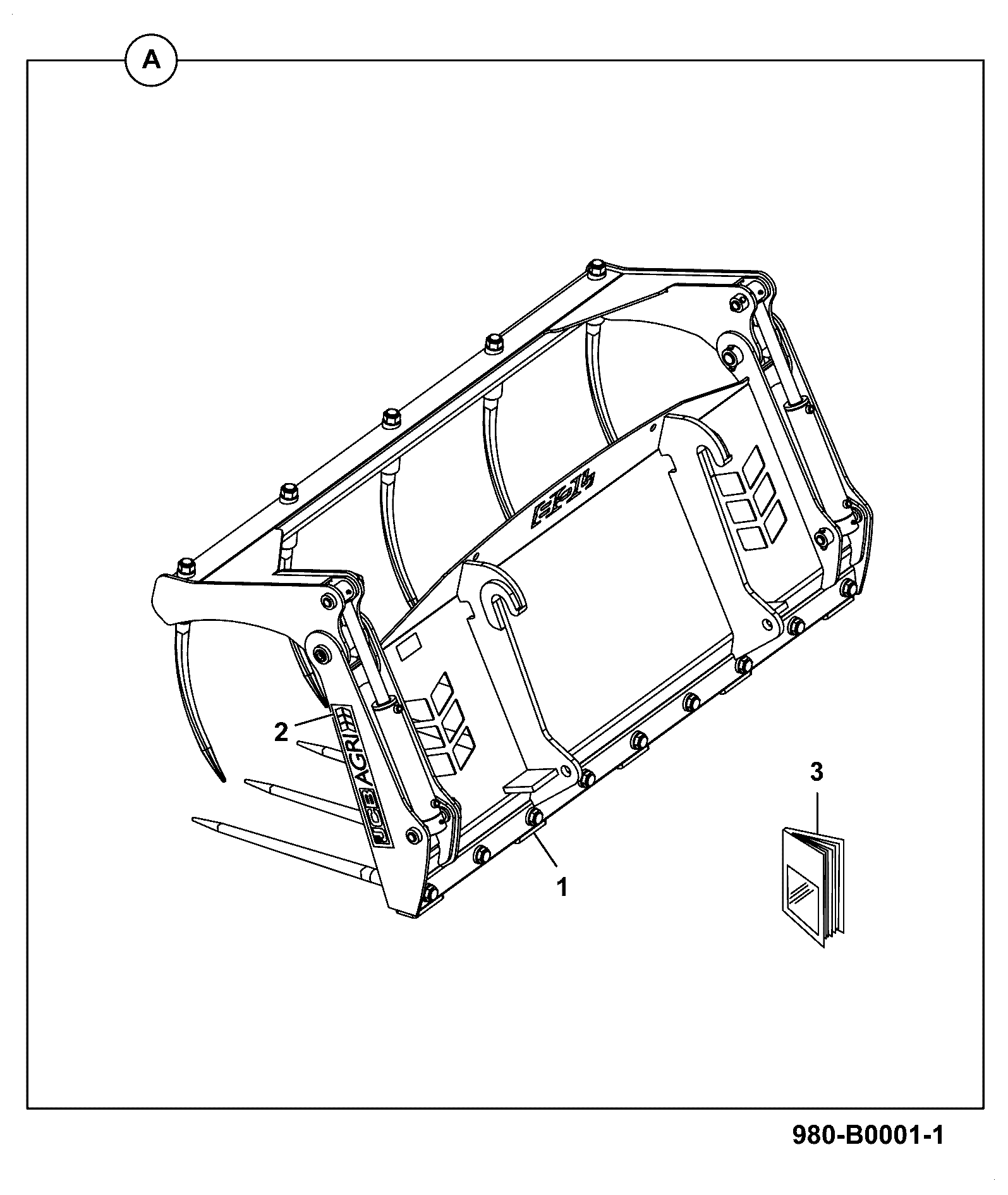 Сборка 980/B0001 JCB