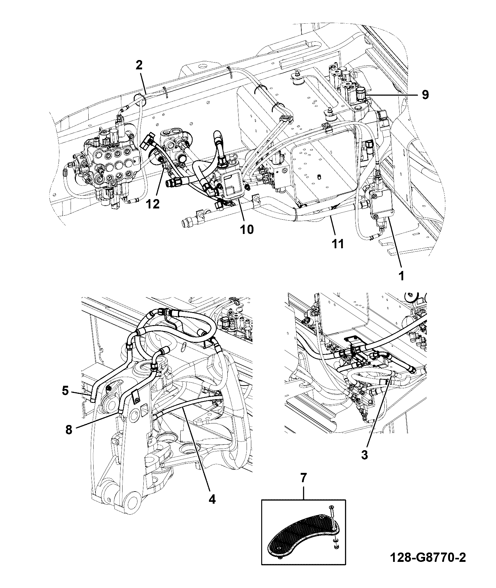 Установка 128/G8770 JCB