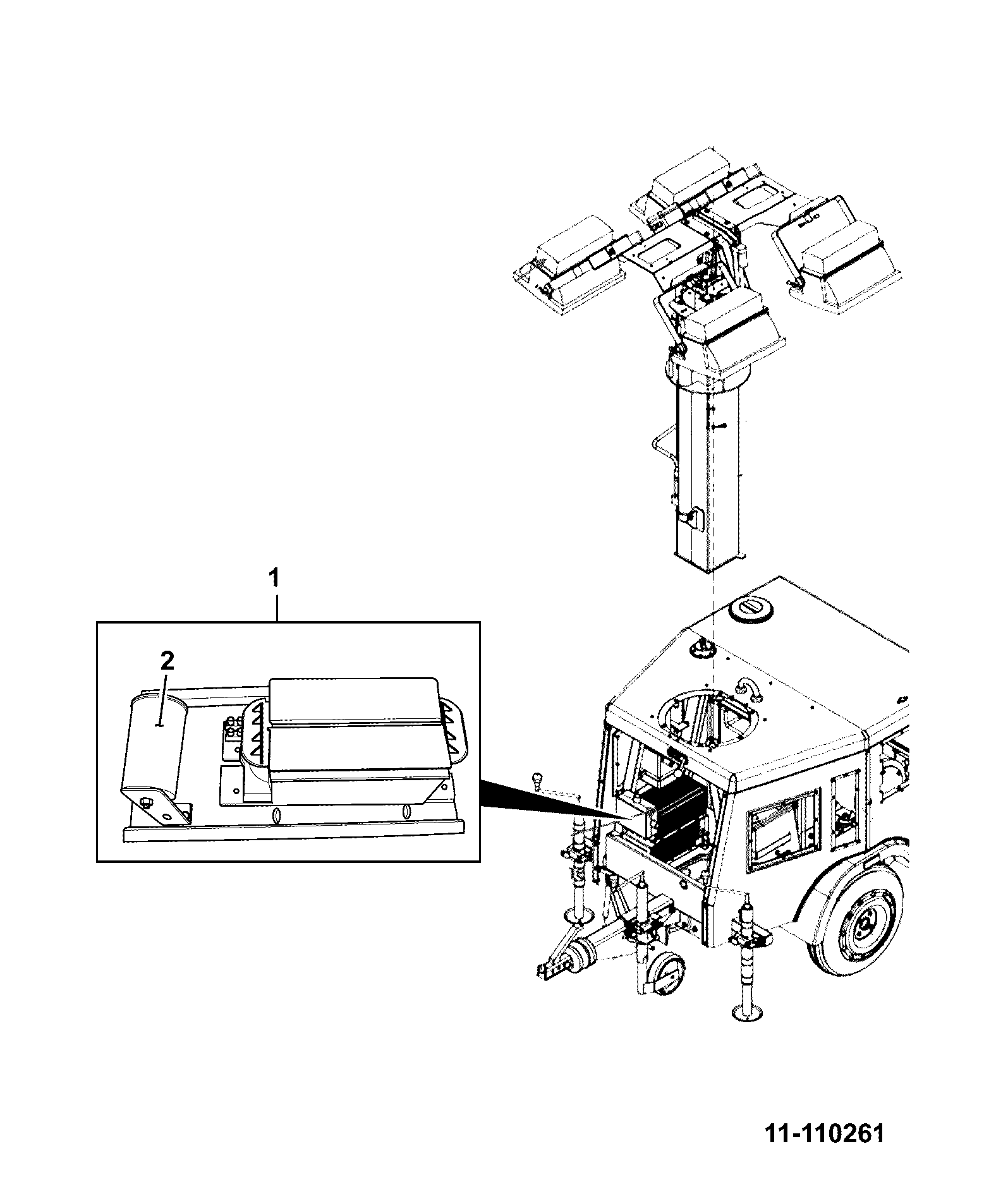 Комплект 334/C0114 JCB