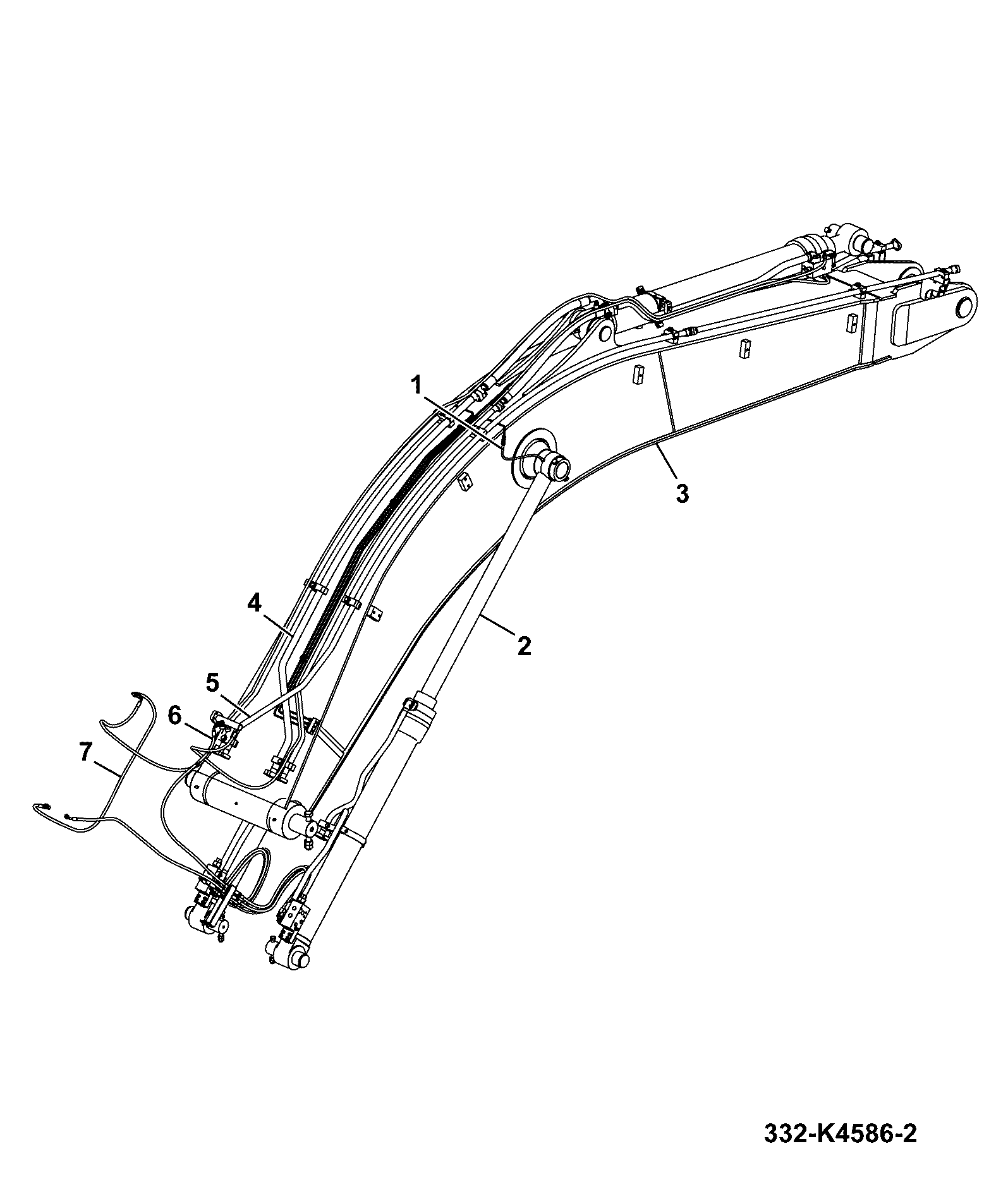 Контур 332/K4576 JCB