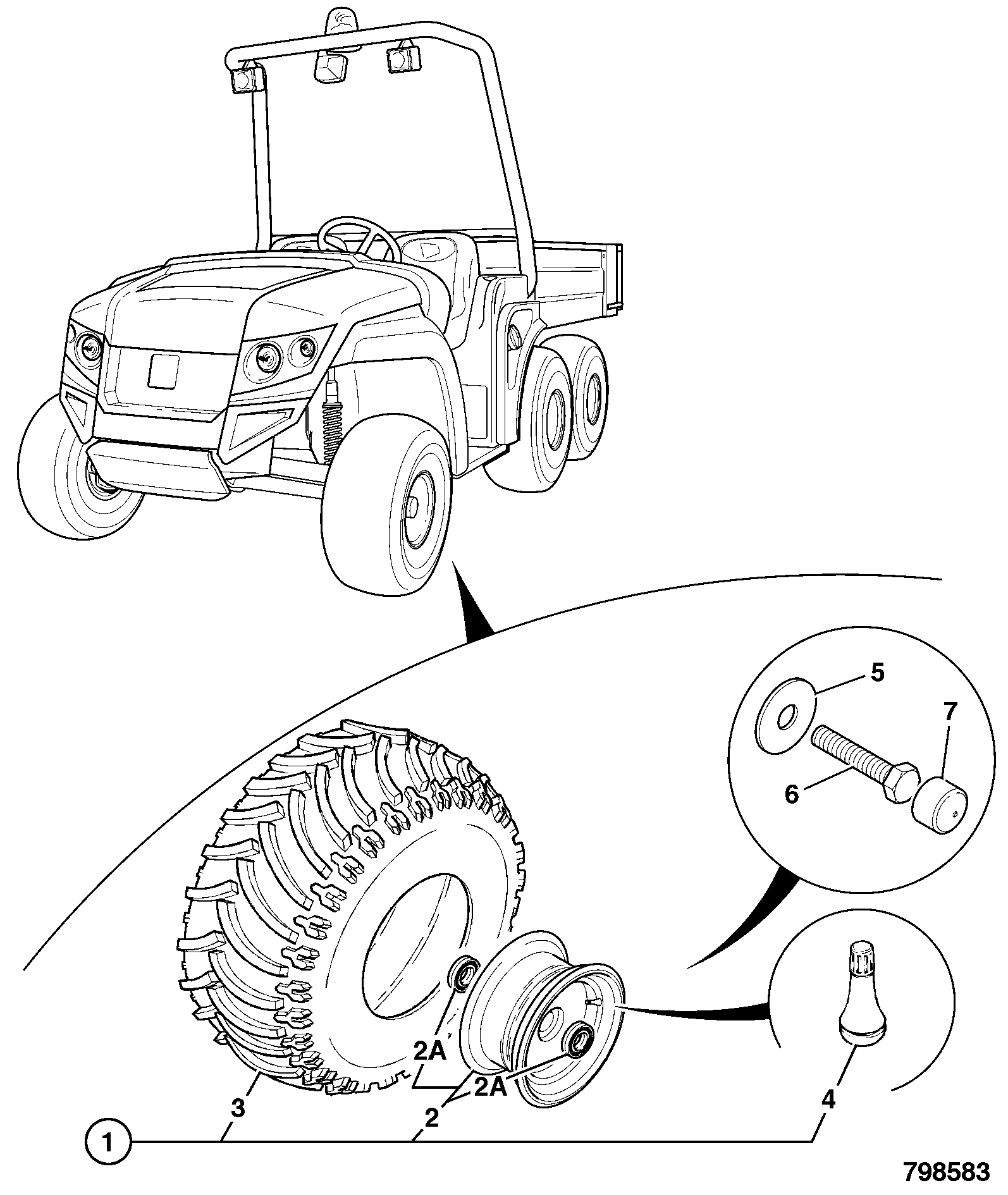 колесо 331/56580 JCB