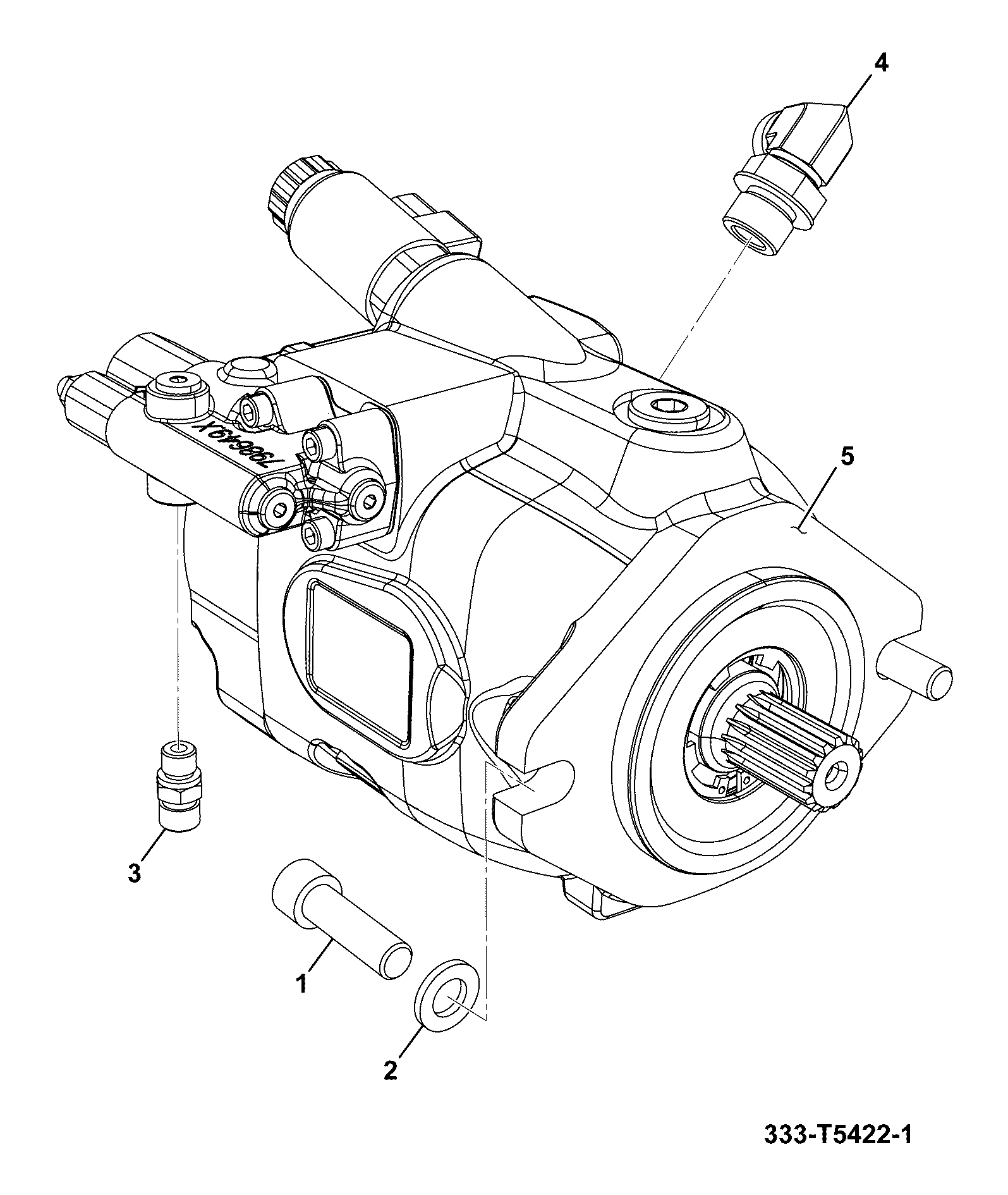 Насос 333/R5764 JCB