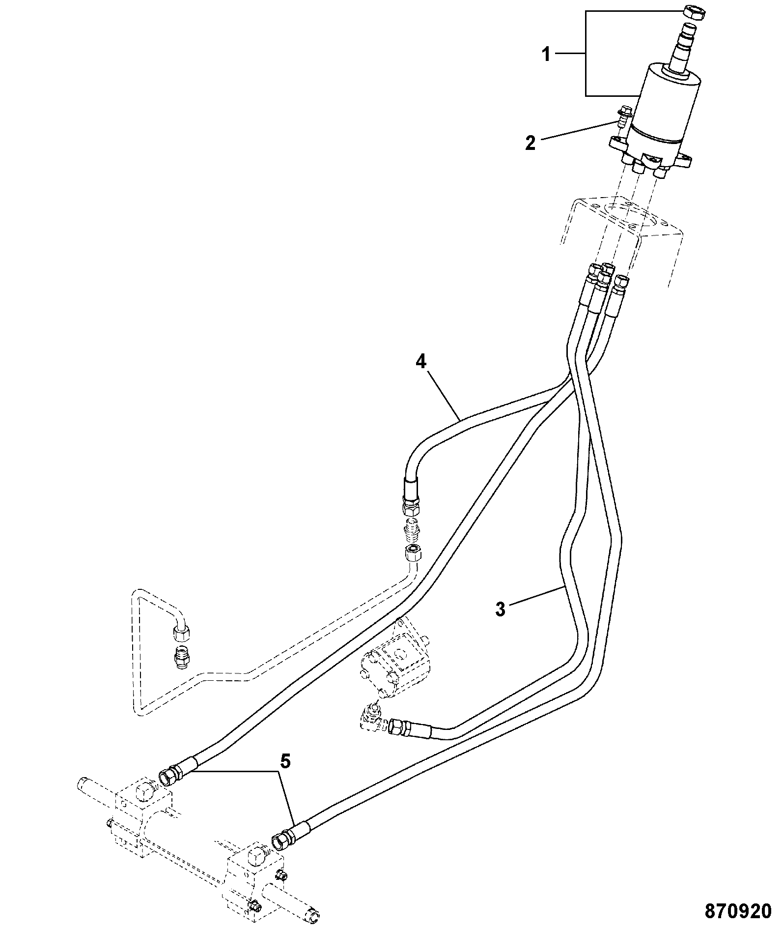 Клапан 353/02457 JCB
