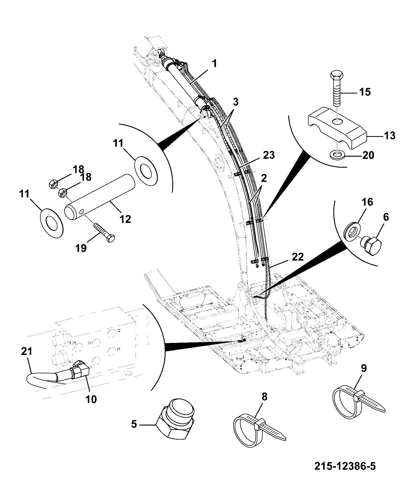 Шланг JNV1308 JCB