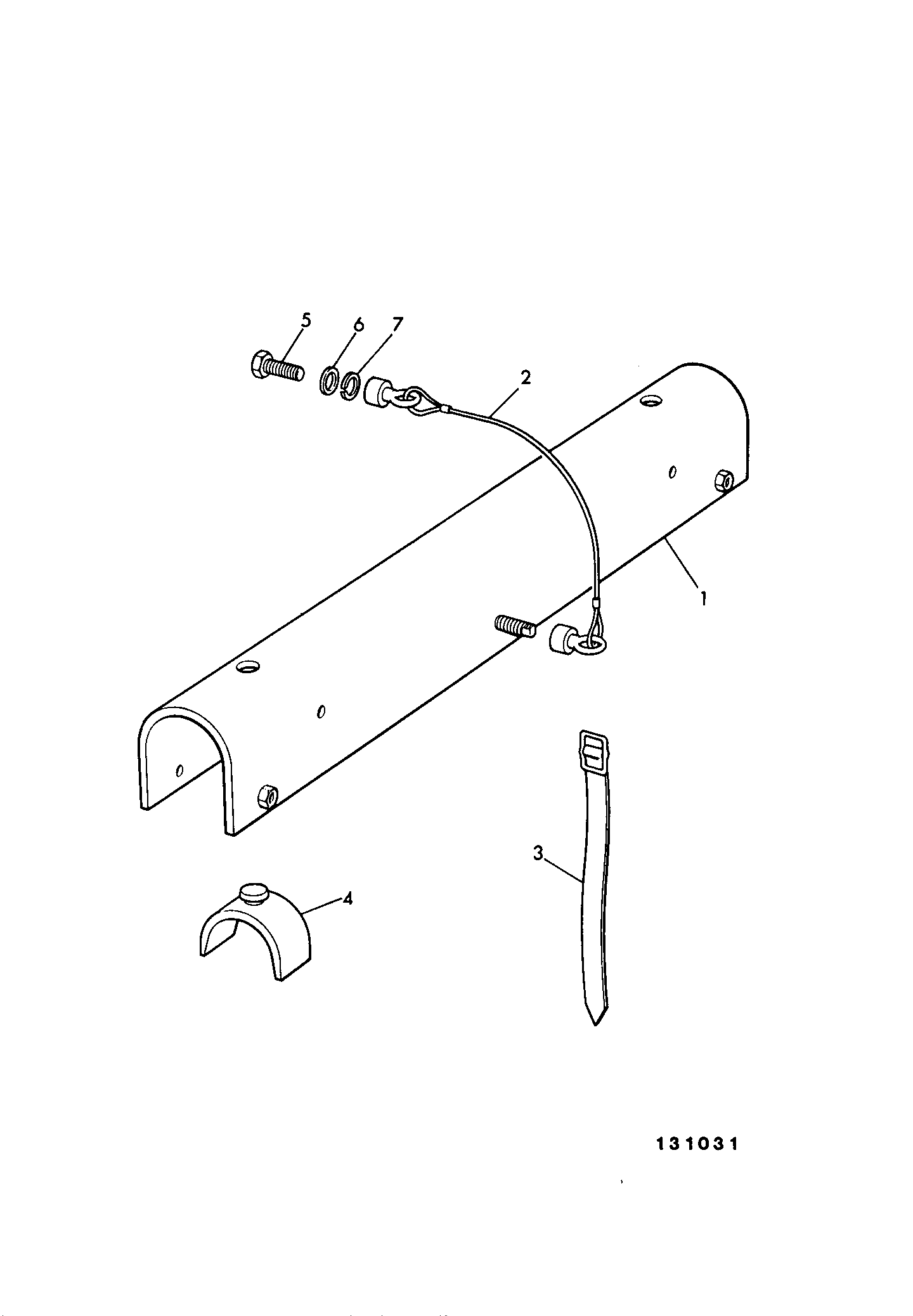 Стяжка 140/00731 JCB
