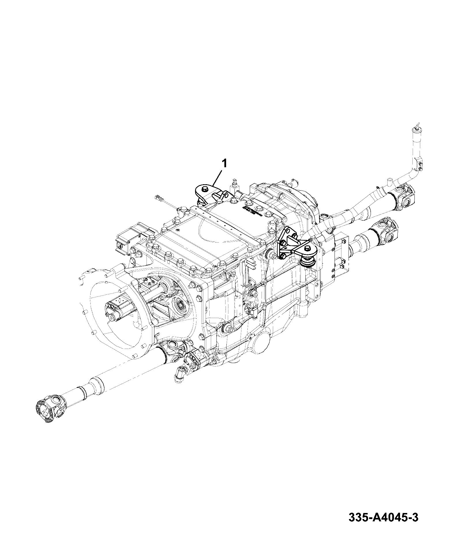 Крепление 333/W5087 JCB