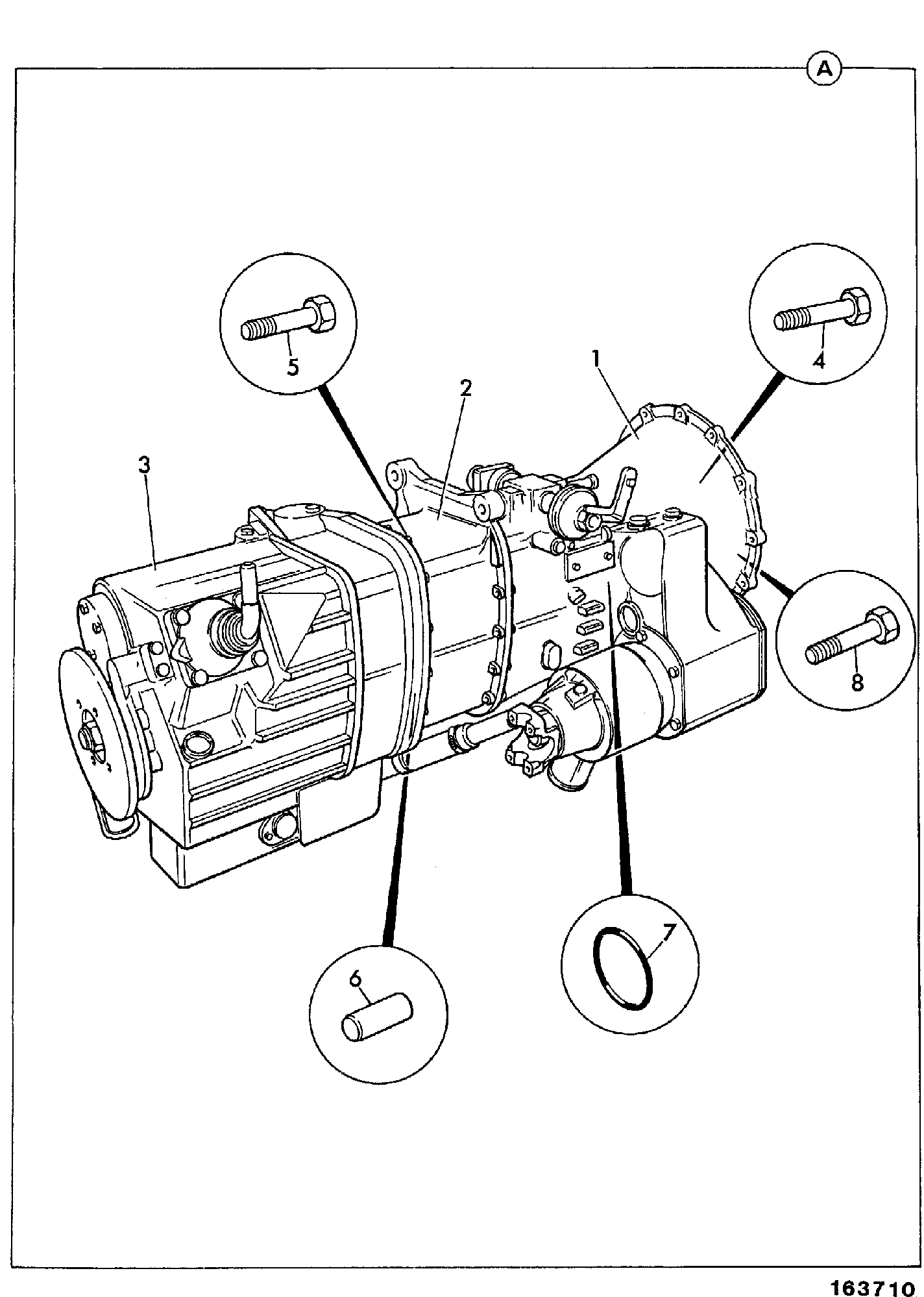 Кольцо уплотнительное 828/00245 JCB